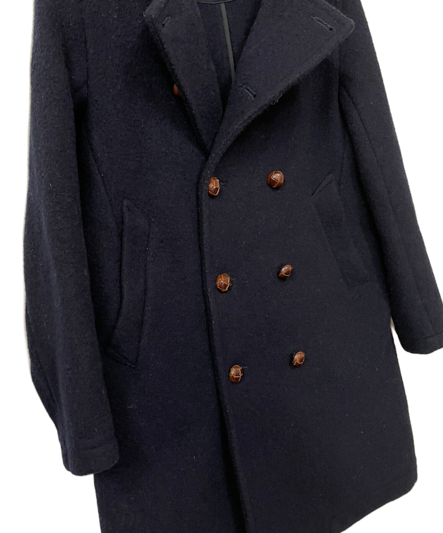 中古・古着通販】DANTON (ダントン) ウールモッサ ラウンドカラー