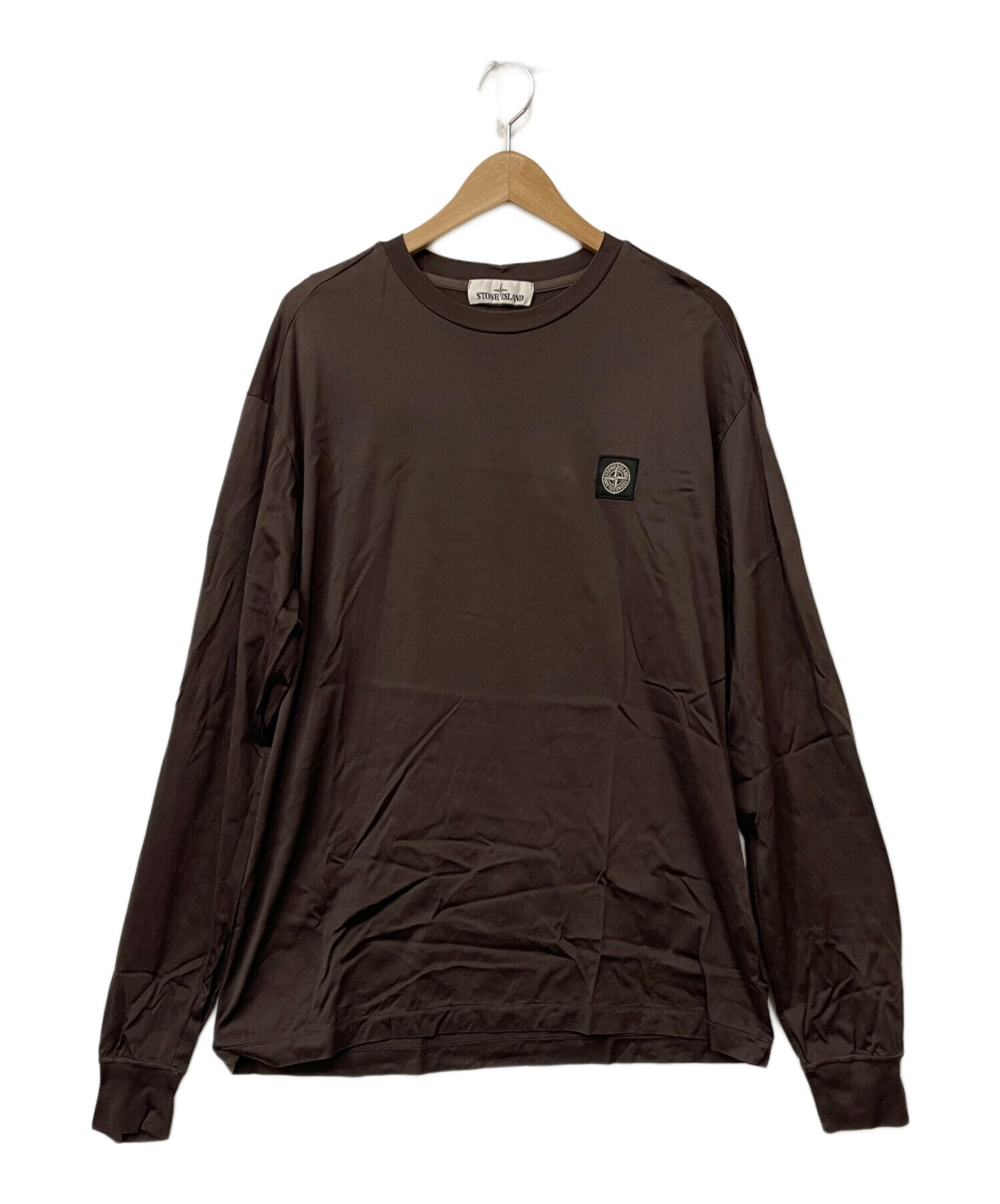 STONE  ストーンアイランド ロングスリーブTシャツ 楽天市場】ストーンアイランド ロンT メンズ カットソー クルーネック