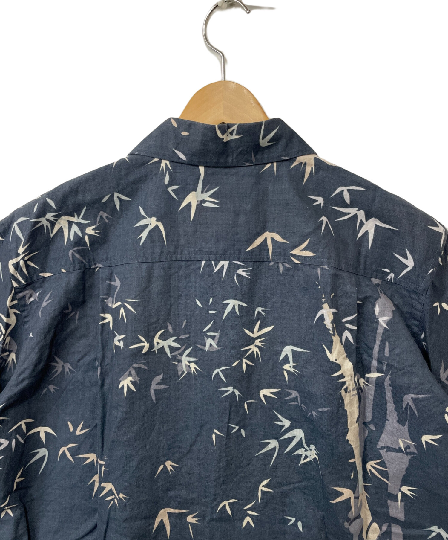 中古・古着通販】mont-bell (モンベル) アロハシャツ ネイビー サイズ 