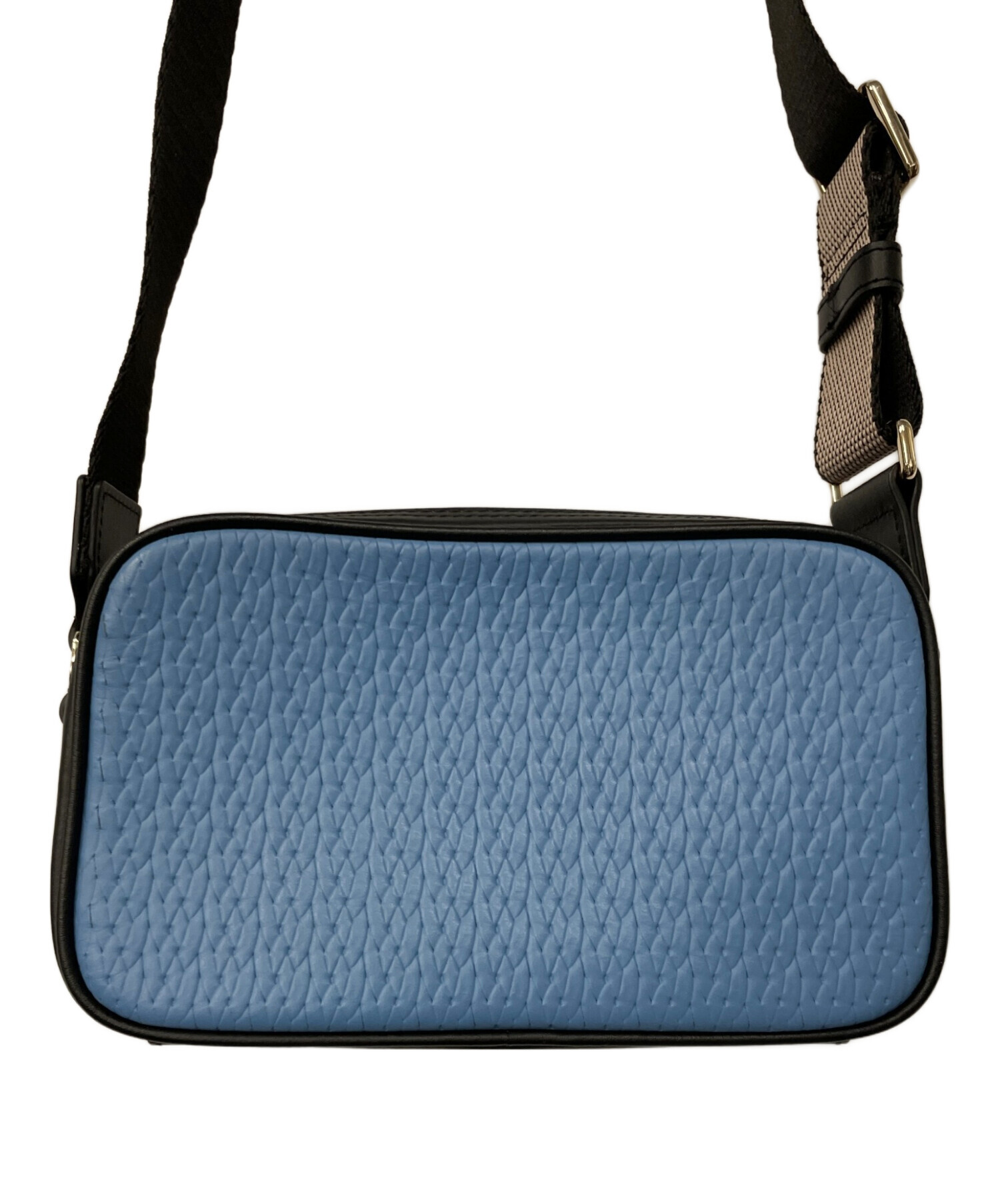 中古・古着通販】FURLA (フルラ) ショルダーバッグ ブルー×ブラック 