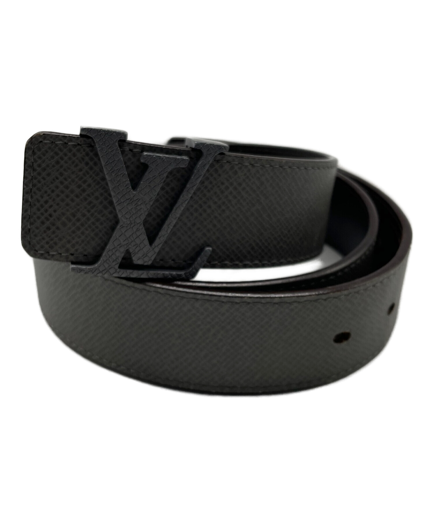 ルイヴィトン LOUIS VUITTON ベルト グレー レディ LB0021 中古・古着通販】LOUIS VUITTON (ルイ ヴィトン) ベルト グレー