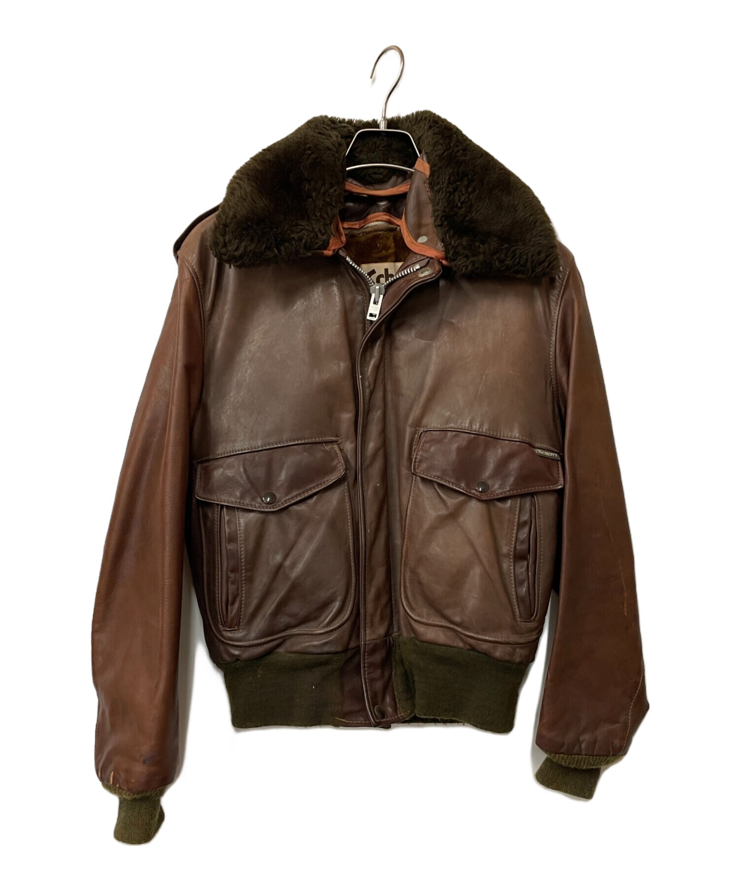 中古・古着通販】Schott (ショット) ライナー付 G-1レザージャケット 