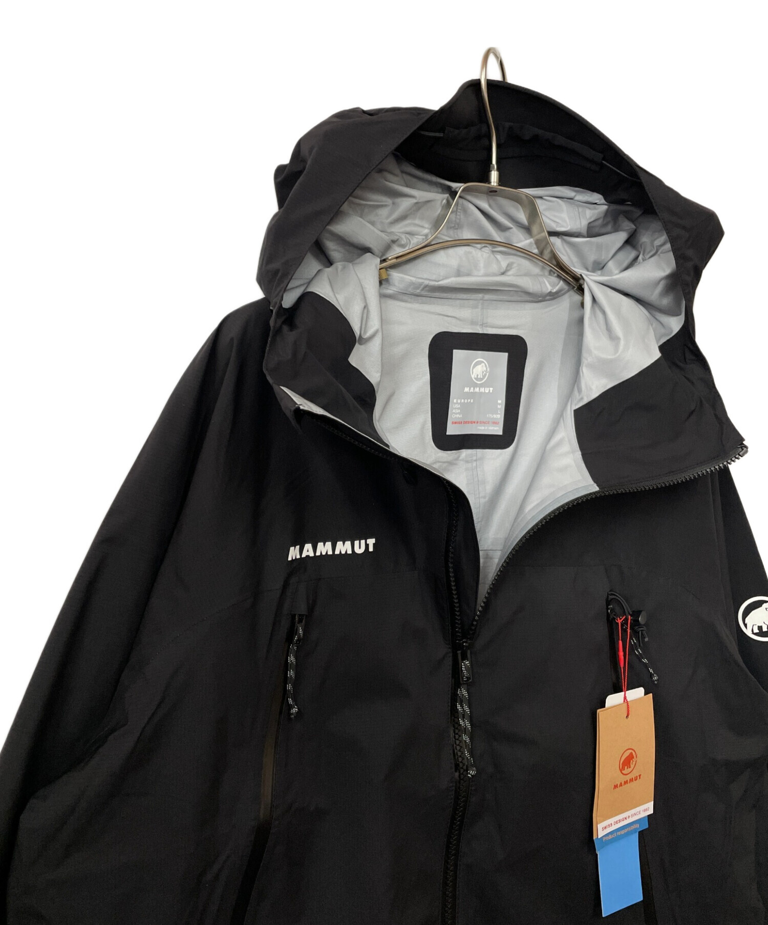 中古・古着通販】MAMMUT (マムート) マウンテンパーカー ブラック