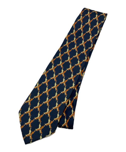 中古・古着通販】GUCCI (グッチ) ネクタイ ネイビー サイズ:表記無し