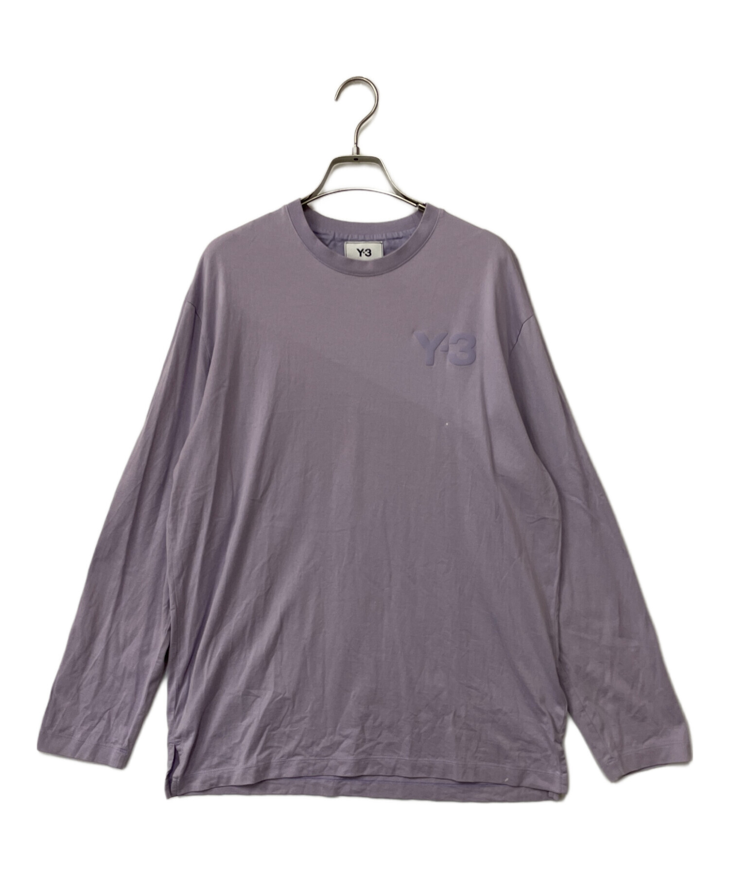 中古・古着通販】Y-3 (ワイスリー) ロングスリーブTシャツ パープル 