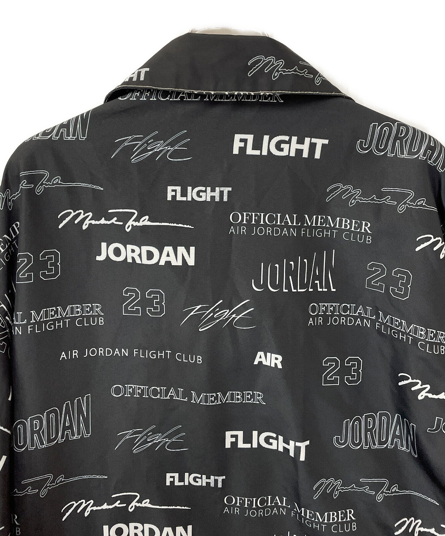 中古・古着通販】JORDAN (ジョーダン) ナイロンジャケット ブラック