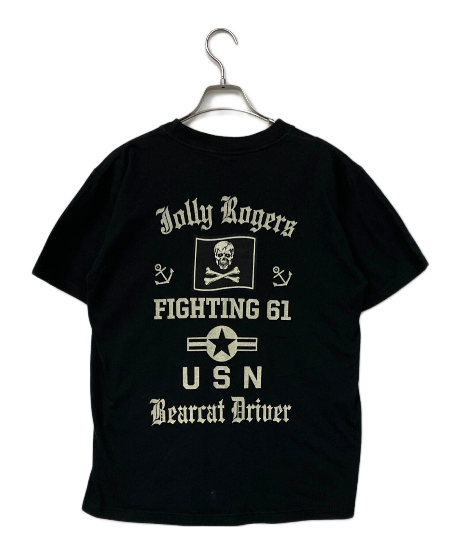 中古・古着通販】BUZZ RICKSON'S (バズリクソンズ) Tシャツ ブラック