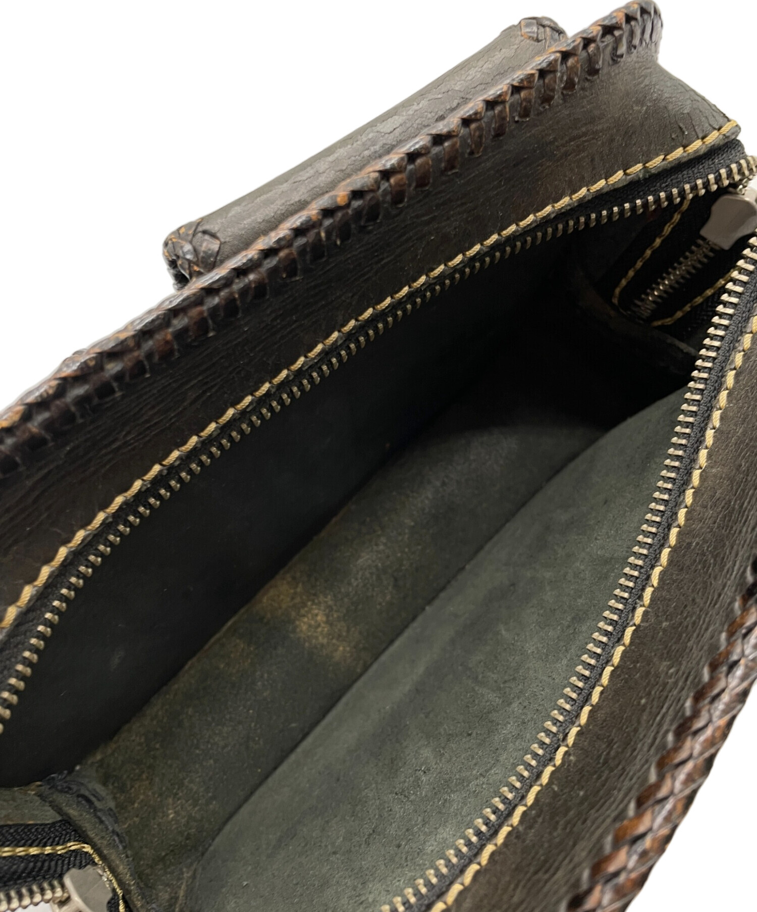 中古・古着通販】saad (サード) ボディーバッグ ダークブラウン