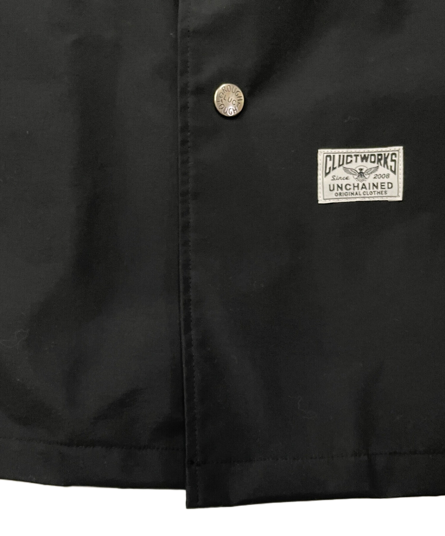 中古・古着通販】CLUCT (クラクト) コーチジャケット ブラック サイズ