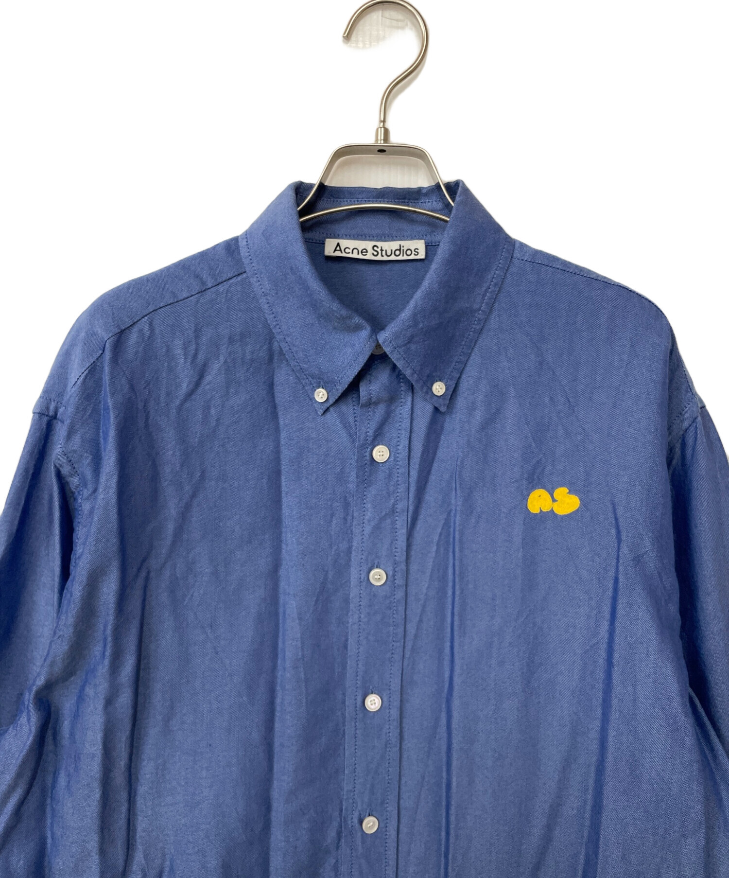 Acne Studios バブルロゴボタンシャツ　アクネ 中古・古着通販】Acne studios (アクネ ストゥディオス) バブルロゴ
