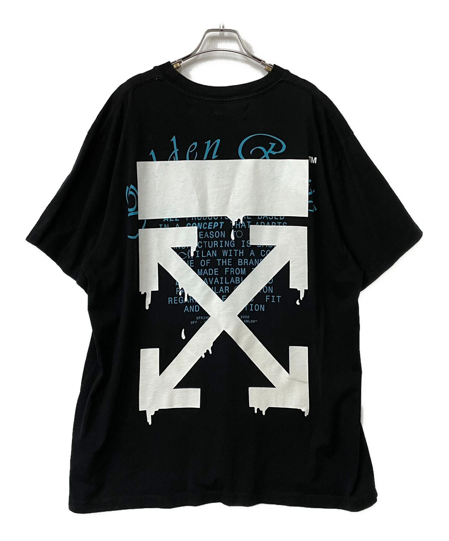 中古・古着通販】MAIN LABEL (メイン レーベル) Tシャツ ブラック 