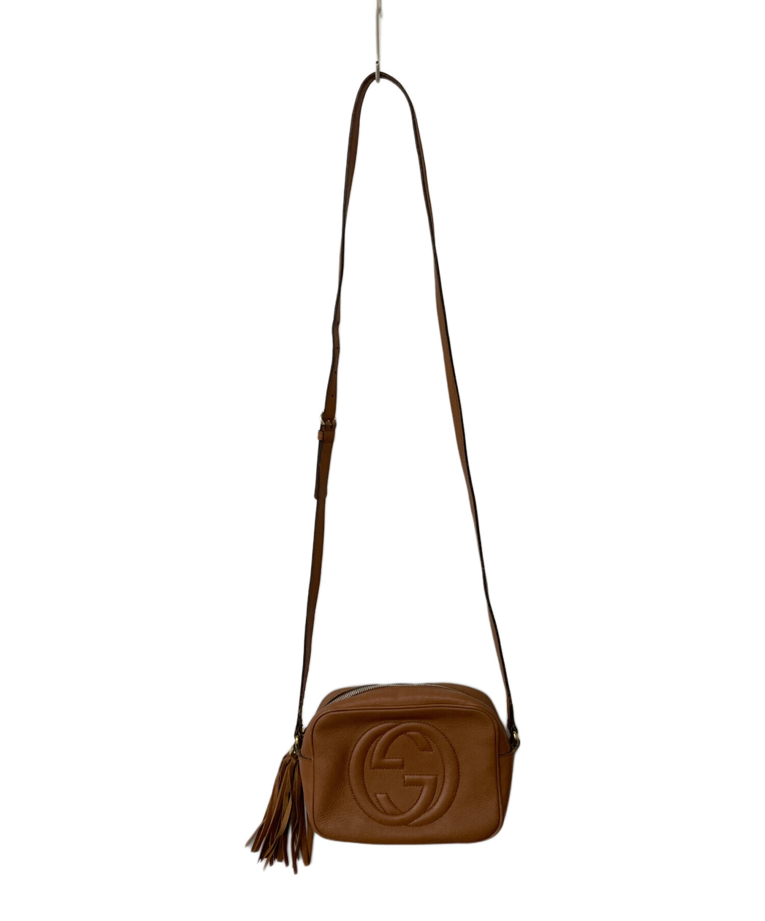 中古・古着通販】GUCCI (グッチ) ショルダーバッグ ブラウン｜ブランド