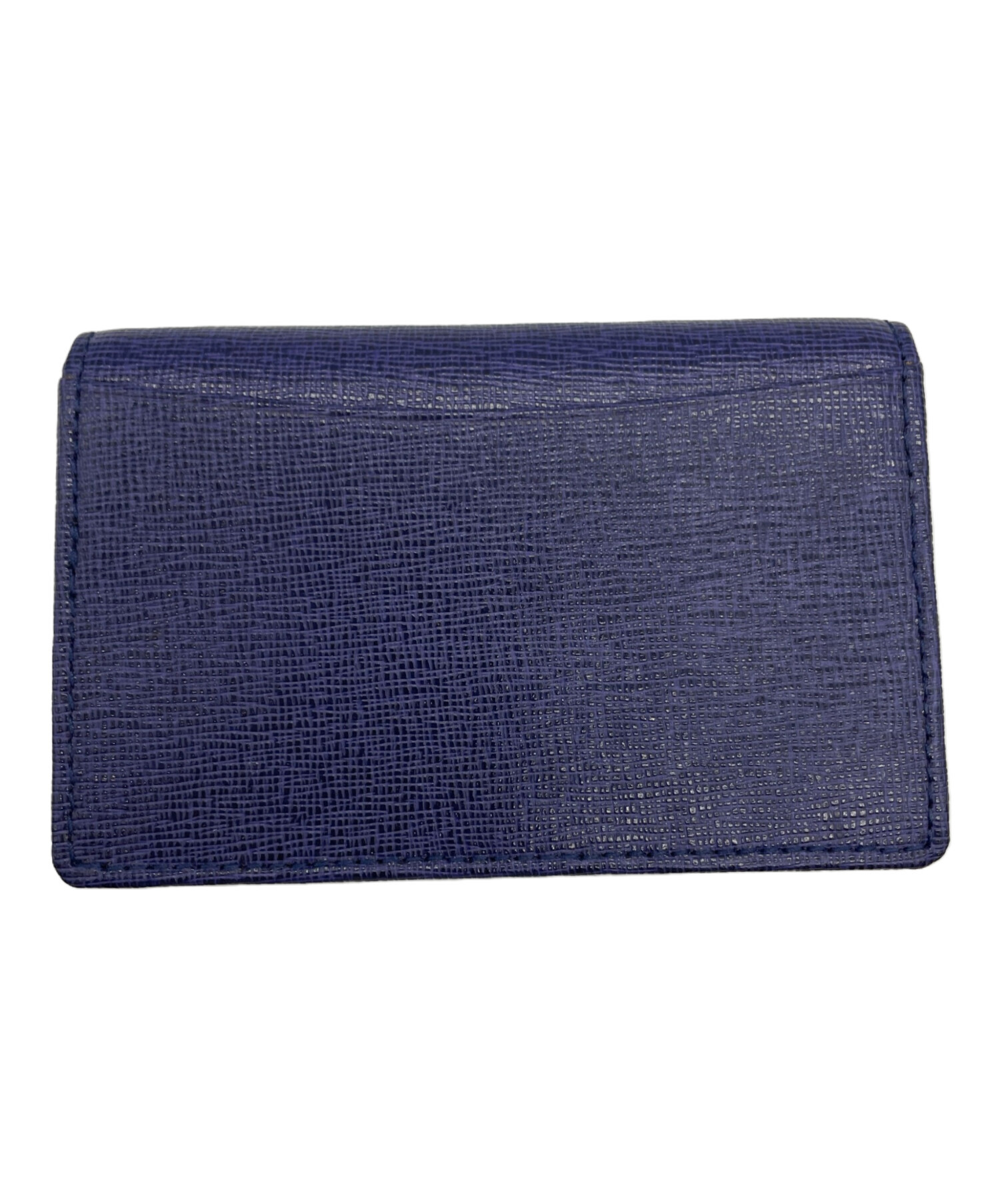 中古・古着通販】FURLA (フルラ) 名刺入れ ネイビー｜ブランド・古着