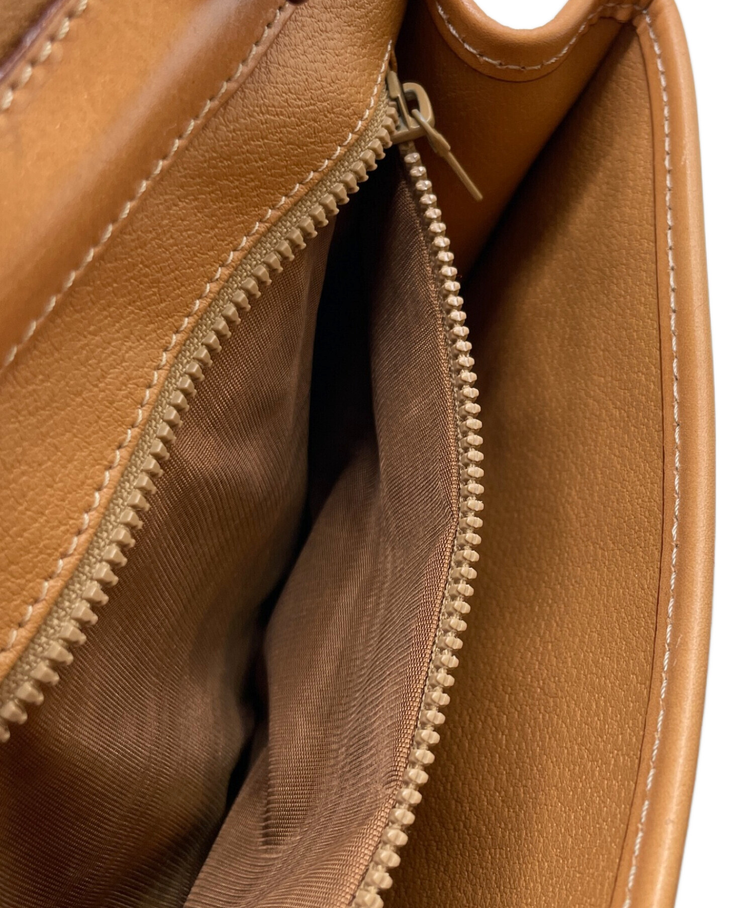 CELINEブラウン ショルダーバッグ 合成皮革 CELINE セリーヌ バッグ レディース ブランド ショルダーバッグ