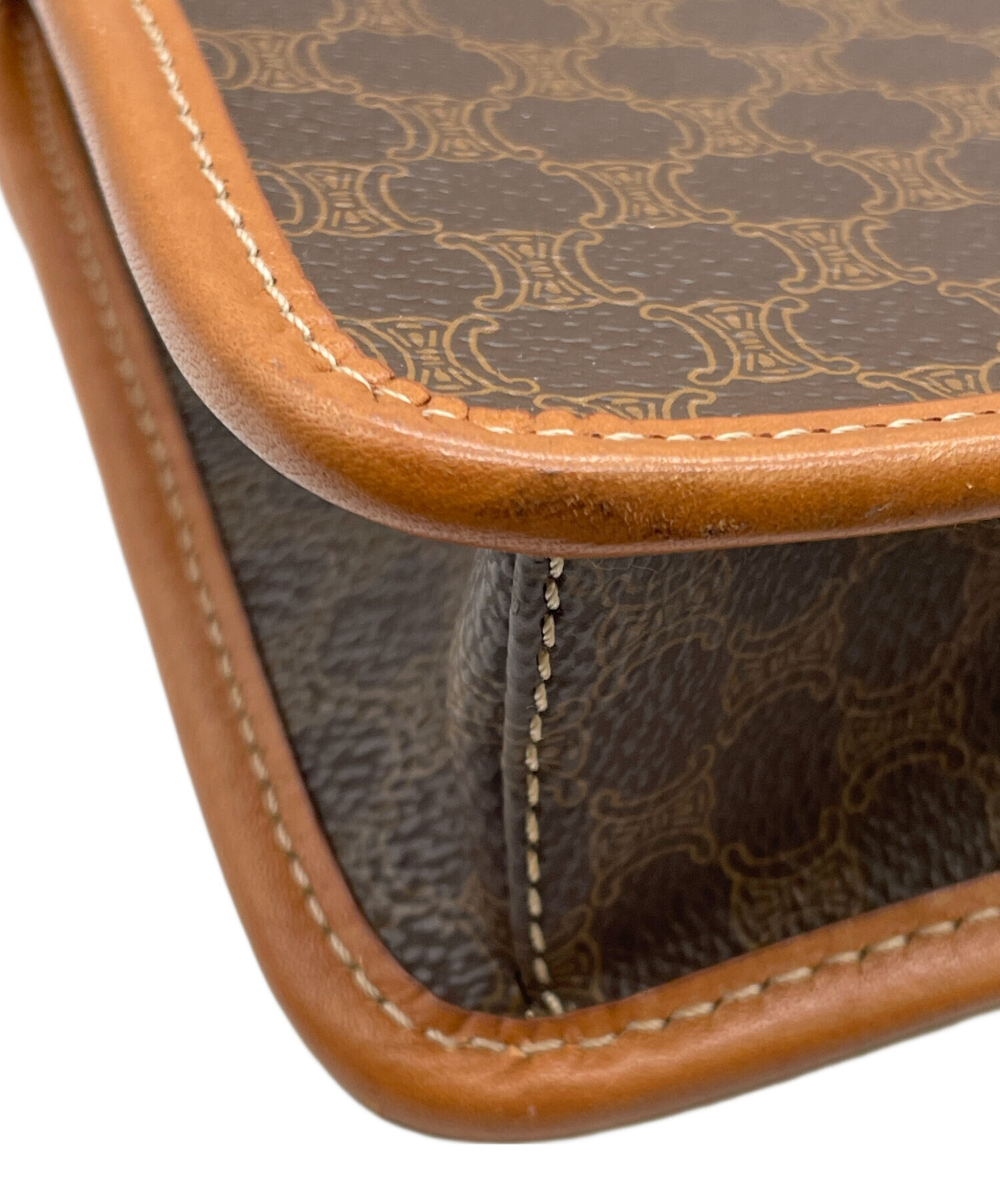 中古・古着通販】CELINE (セリーヌ) ショルダーバッグ ブラウン