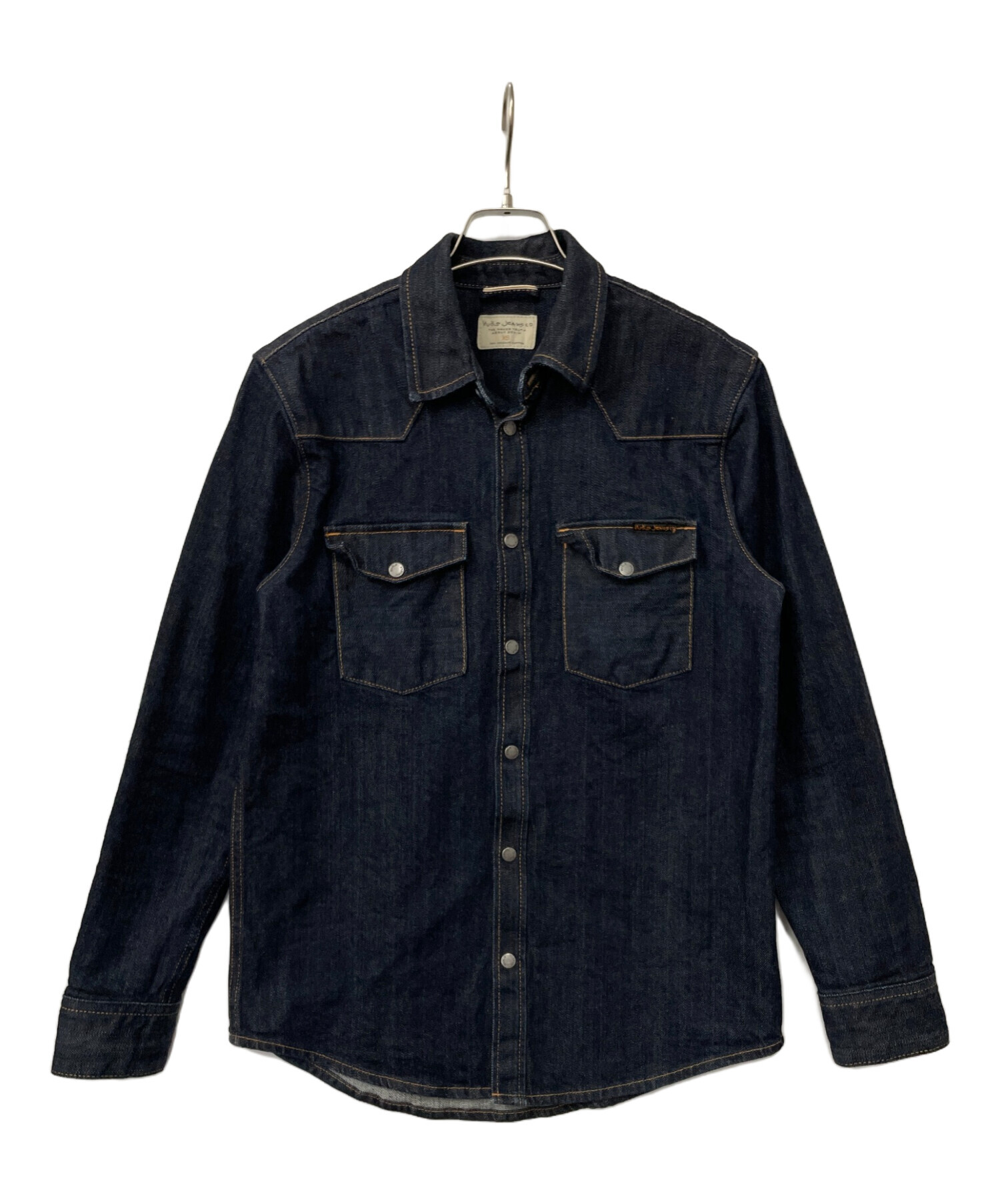 中古・古着通販】Nudie Jeans co (ニューディージンズ) デニムシャツ