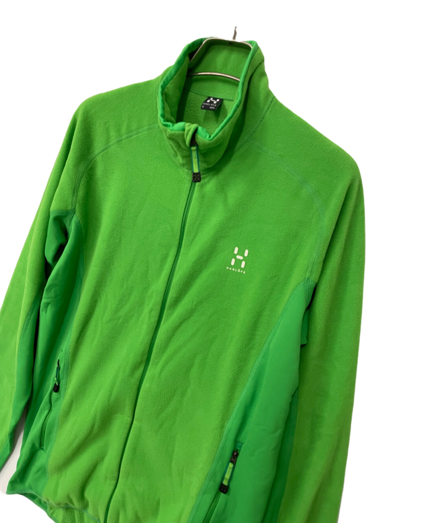 HAGLOFS ホグロフス 登山フリースジャケット セラックフード緑メンズＭ新品 HAGLOFS ホグロフス 登山フリースジャケット セラックフード緑メンズM