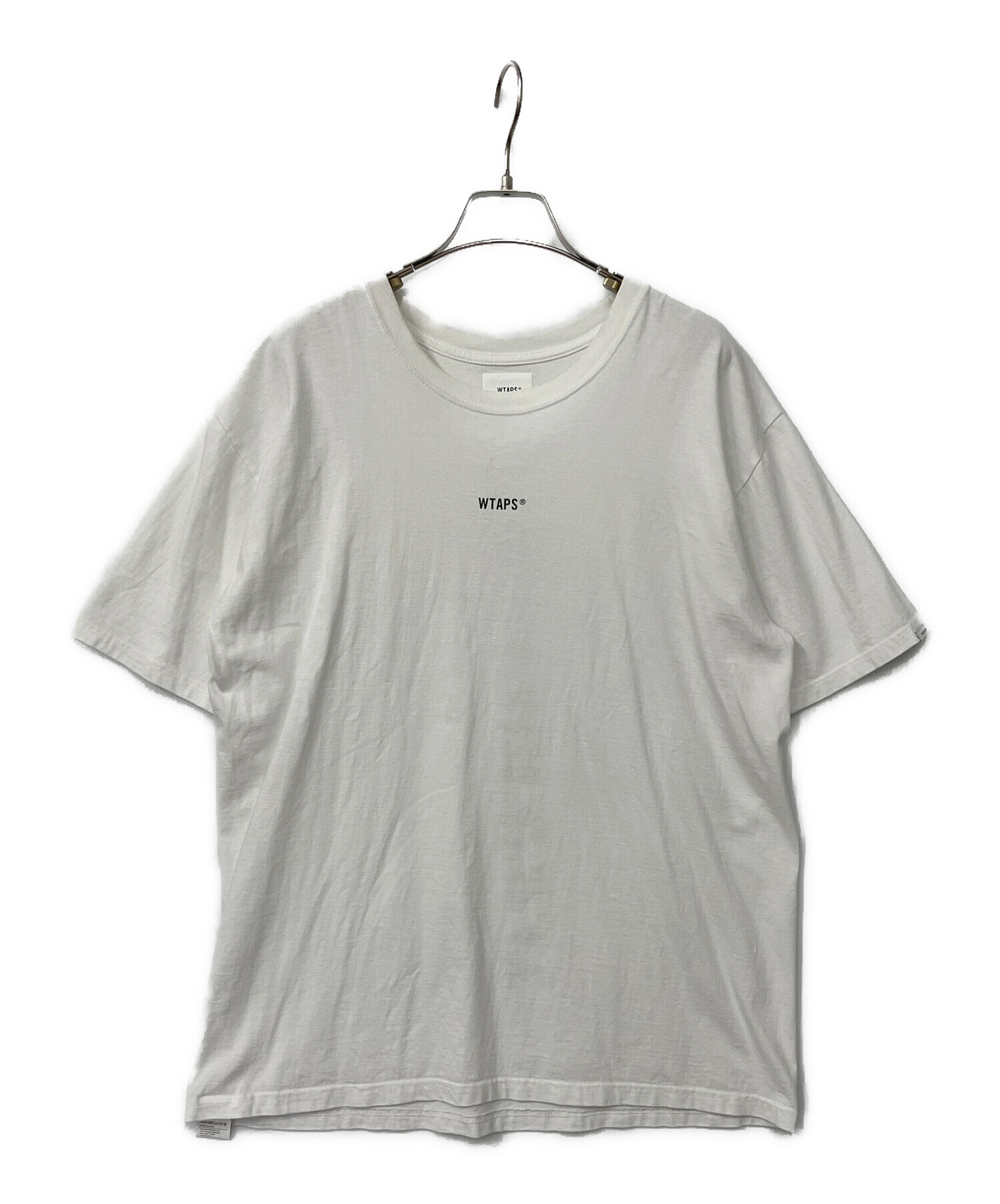 中古・古着通販】WTAPS (ダブルタップス) Tシャツ ホワイト サイズ:X03