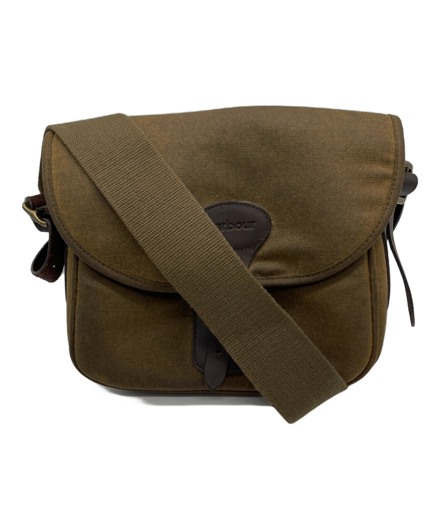 Barbour　ヴィンテージ　ショルダーバッグ 中古・古着通販】Barbour (バブアー) ショルダーバッグ カーキ