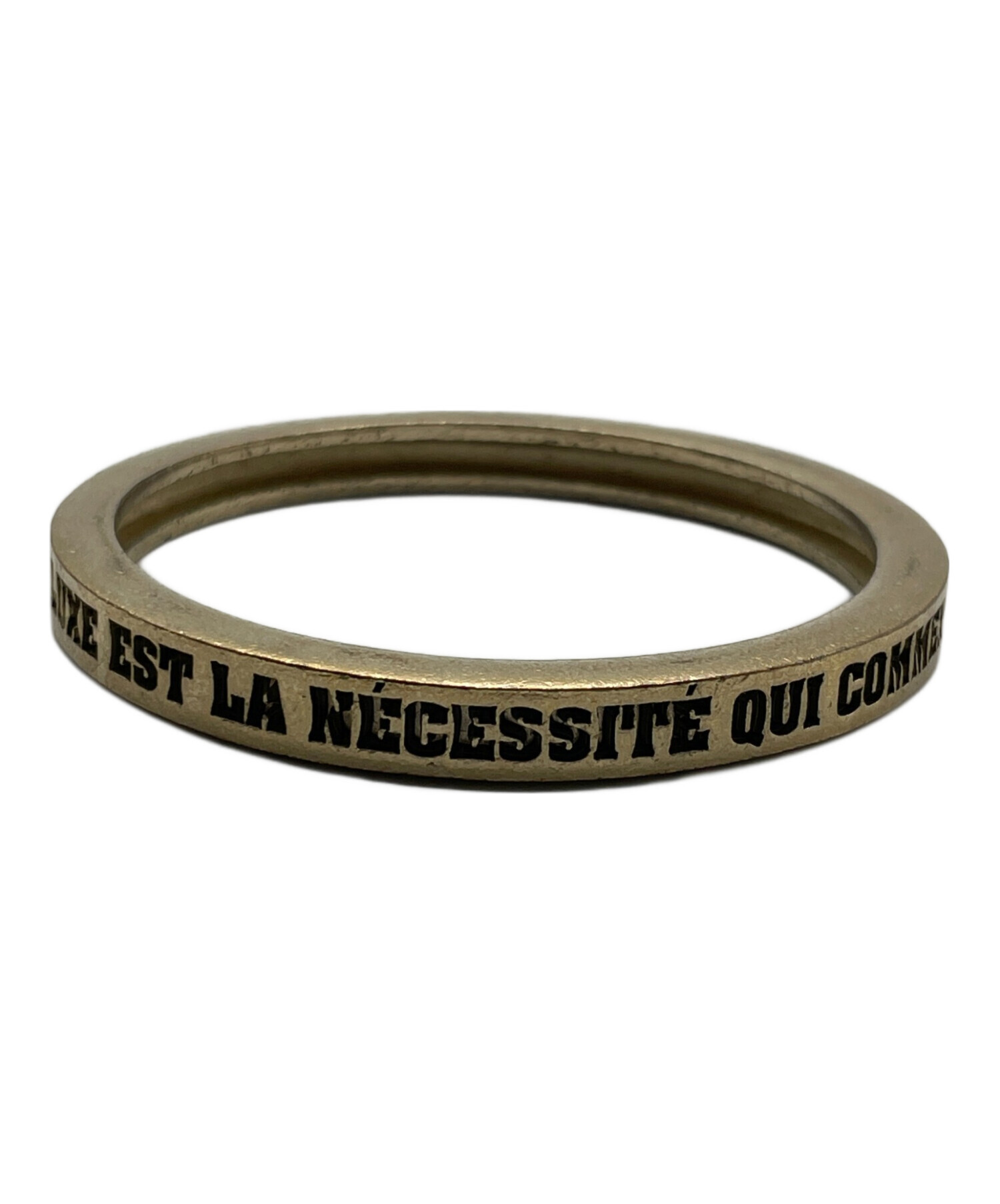 中古・古着通販】CHANEL (シャネル) ハングルブレスレット ゴールド