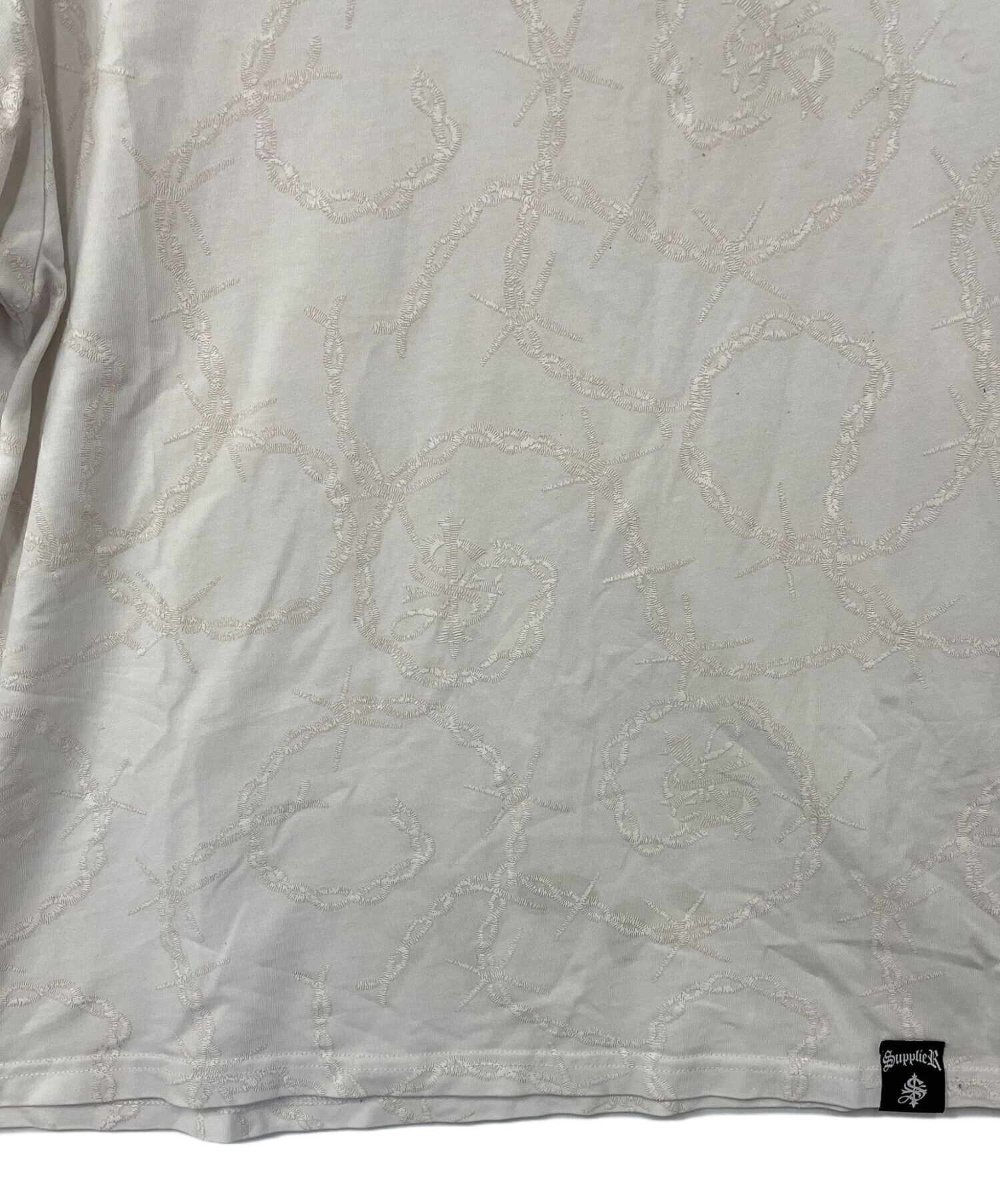 中古・古着通販】SUPPLIER (サプライヤー) Tシャツ ホワイト サイズ:M 