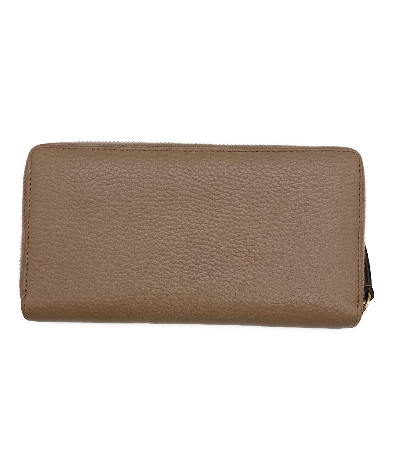 中古・古着通販】GUCCI (グッチ) 長財布 ピンクベージュ｜ブランド 