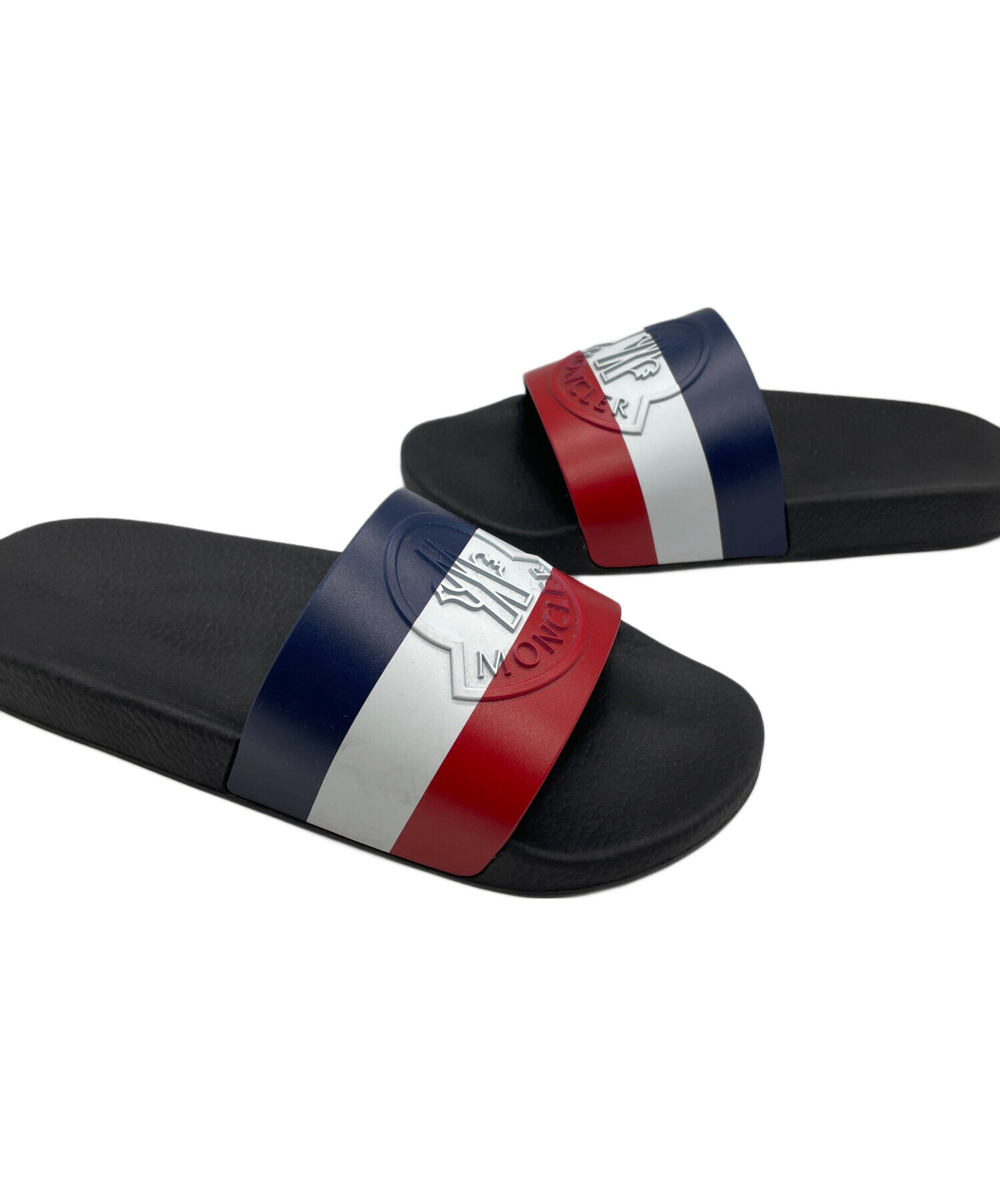 中古・古着通販】MONCLER (モンクレール) ビーチサンダル トリコロール