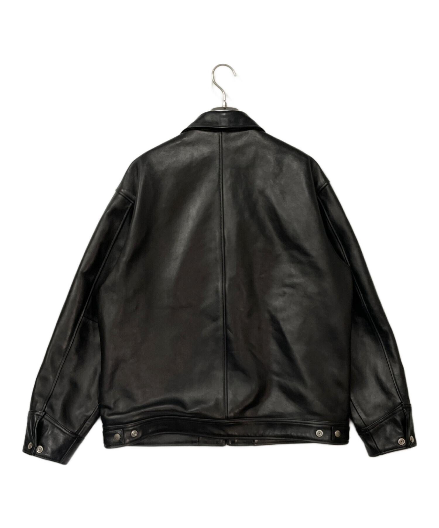 中古・古着通販】Schott (ショット) ラムレザージャケット ブラック 