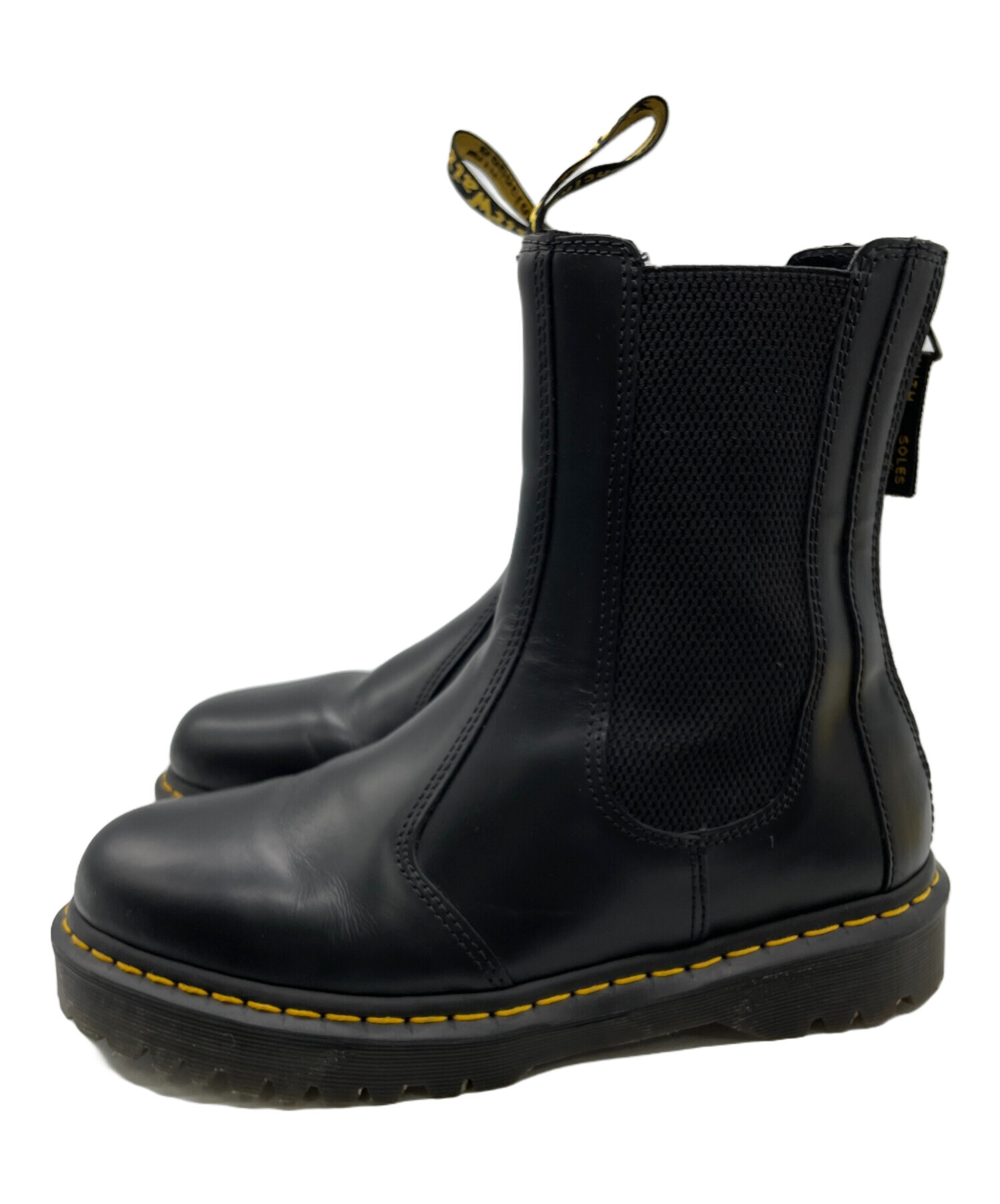 Dr. Martens ブラック サイドゴアブーツ UK9 公式オンラインストア