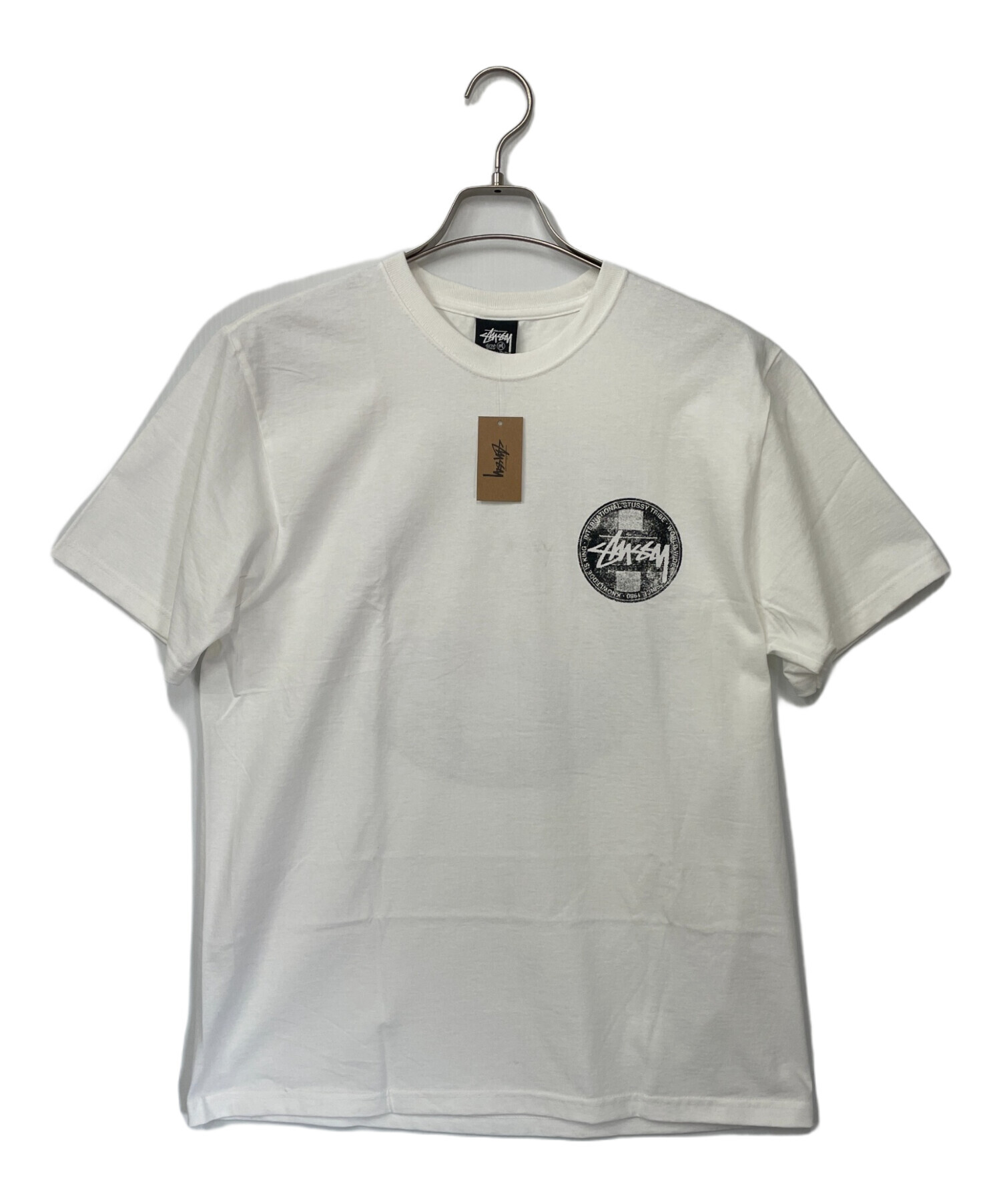 中古・古着通販】stussy (ステューシー) Tシャツ ホワイト サイズ:M 