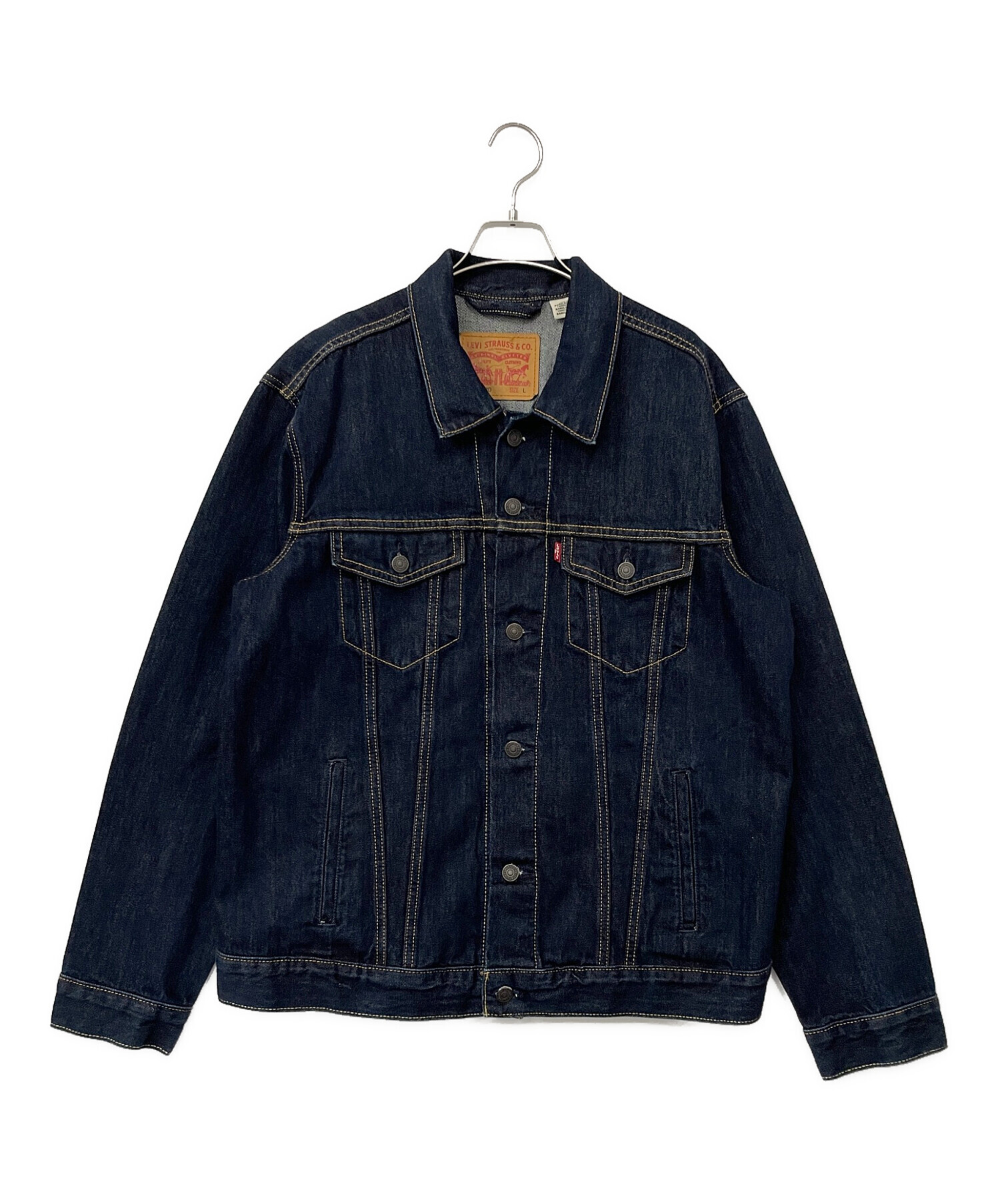 Levi's ライトブルーデニムジャケット Lサイズ Levi's ダークブルー