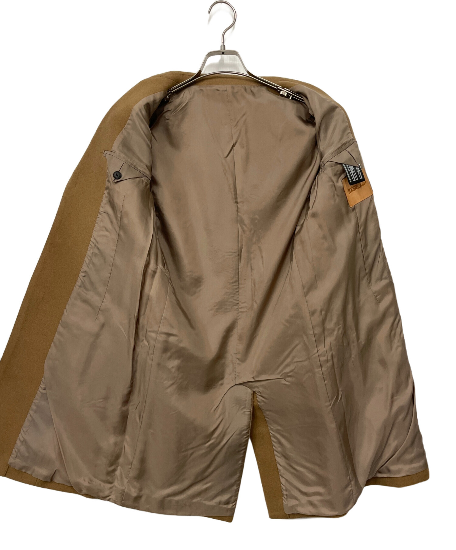 ISAMU KATAYAMA BACKLASH ウール製品洗いステンカラーコート 中古・古着通販】ISAMU KATAYAMA BACKLASH (イサムカタヤマ・バック