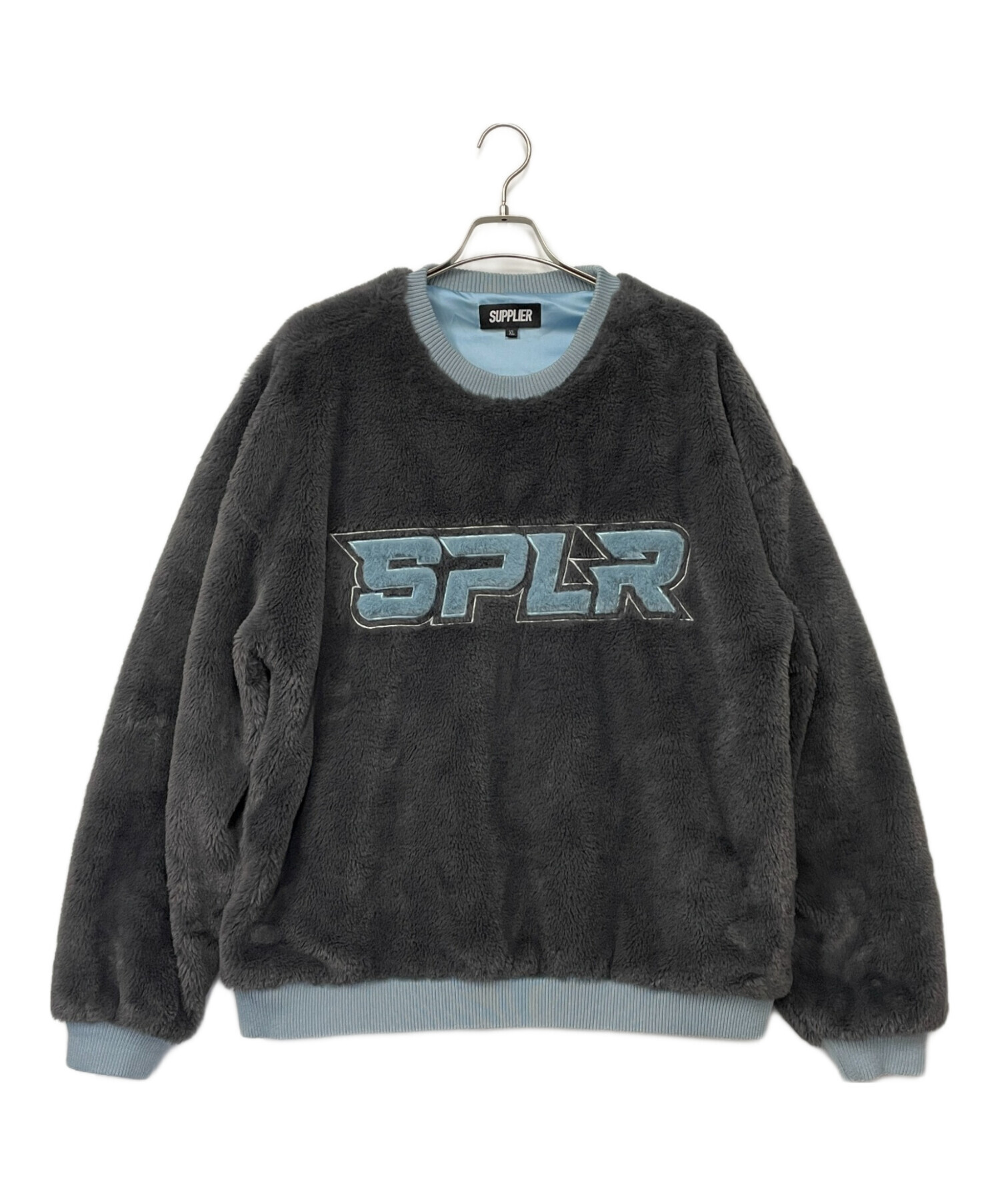 中古・古着通販】SUPPLIER (サプライヤー) ボアスウェット グレー 