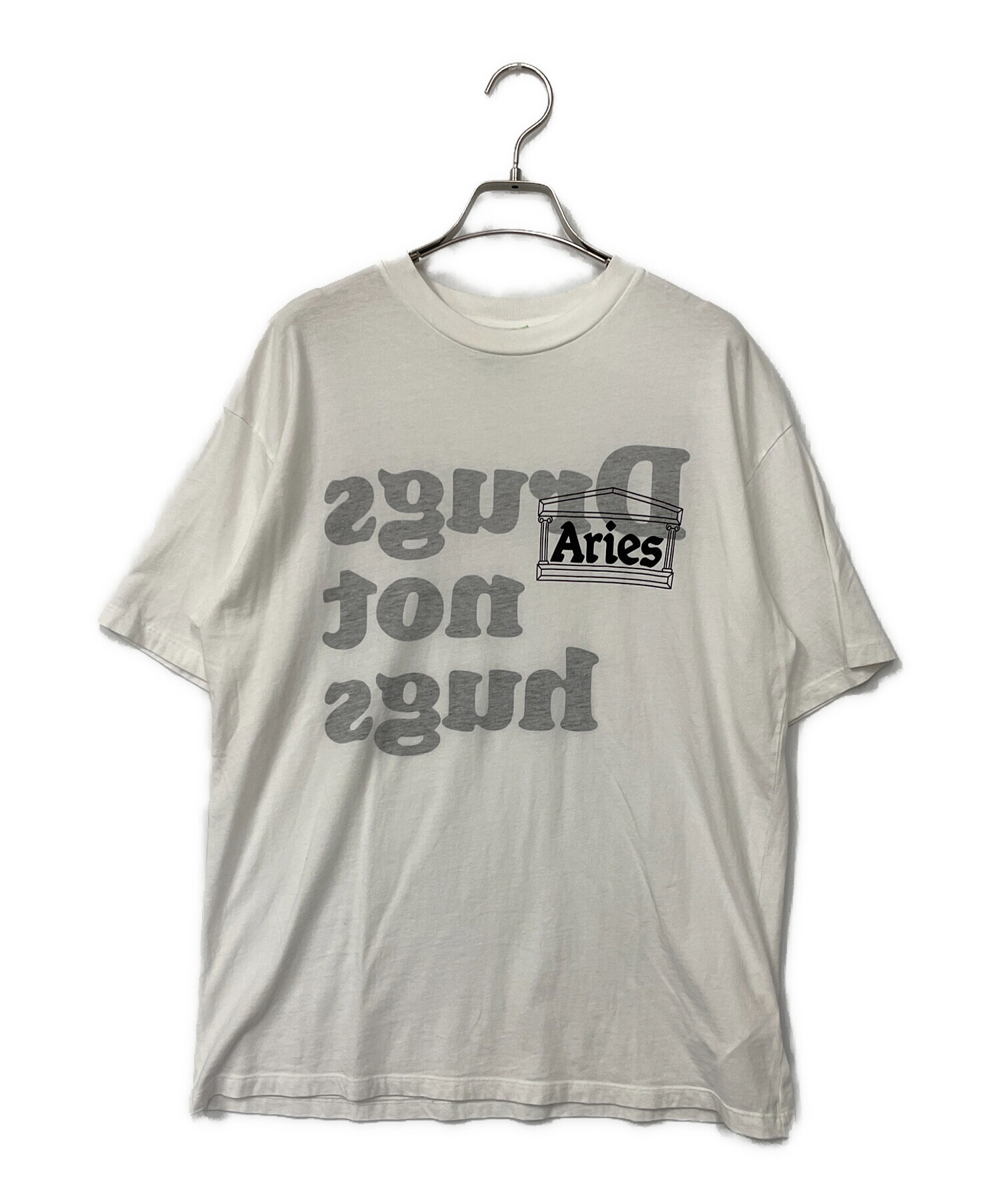 中古・古着通販】ARIES (アリーズ) Tシャツ ホワイト サイズ:M 