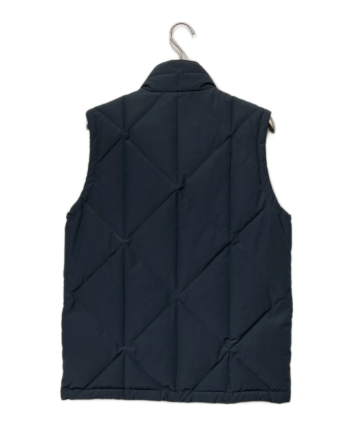 中古・古着通販】PAPAS (パパス) ダウンベスト ネイビー×レッド サイズ