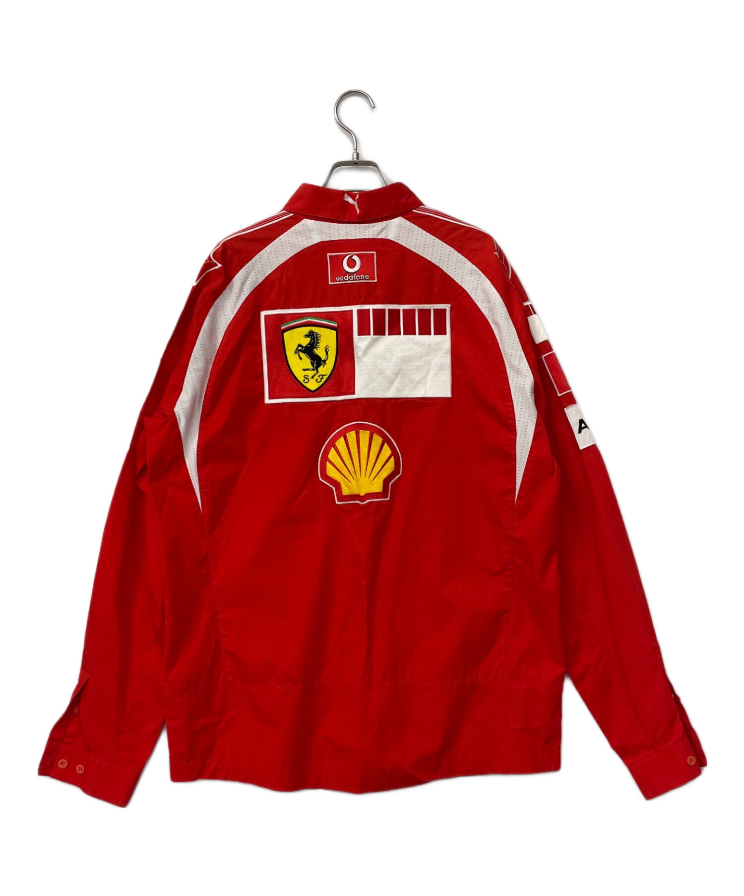 中古・古着通販】PUMA (プーマ) Ferrari (フェラーリ) ワークシャツ 