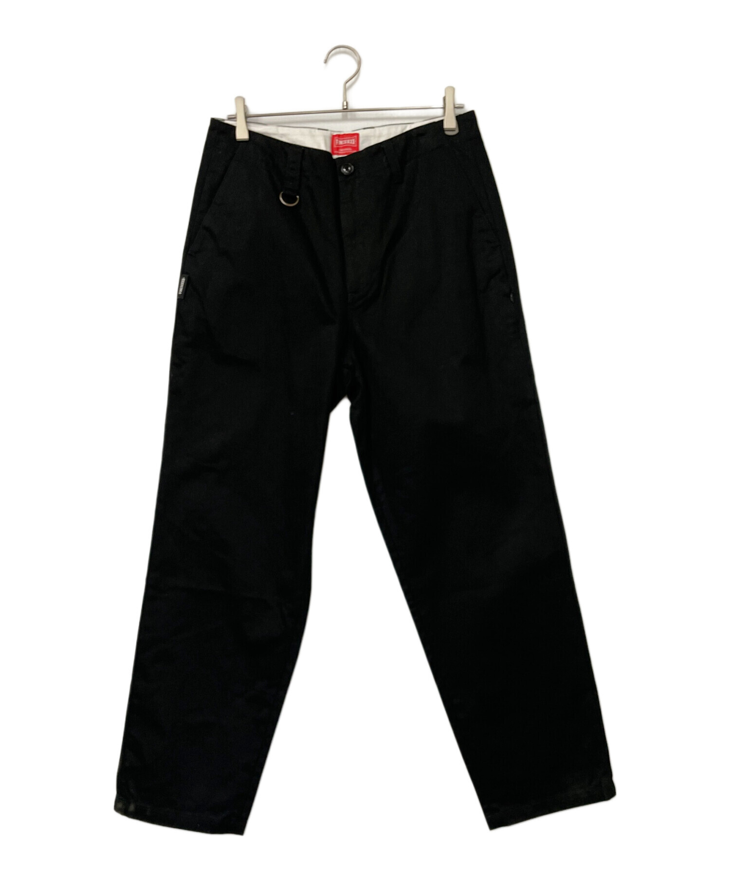 中古・古着通販】FINESIXX (ファインシックス) ワークパンツ ブラック