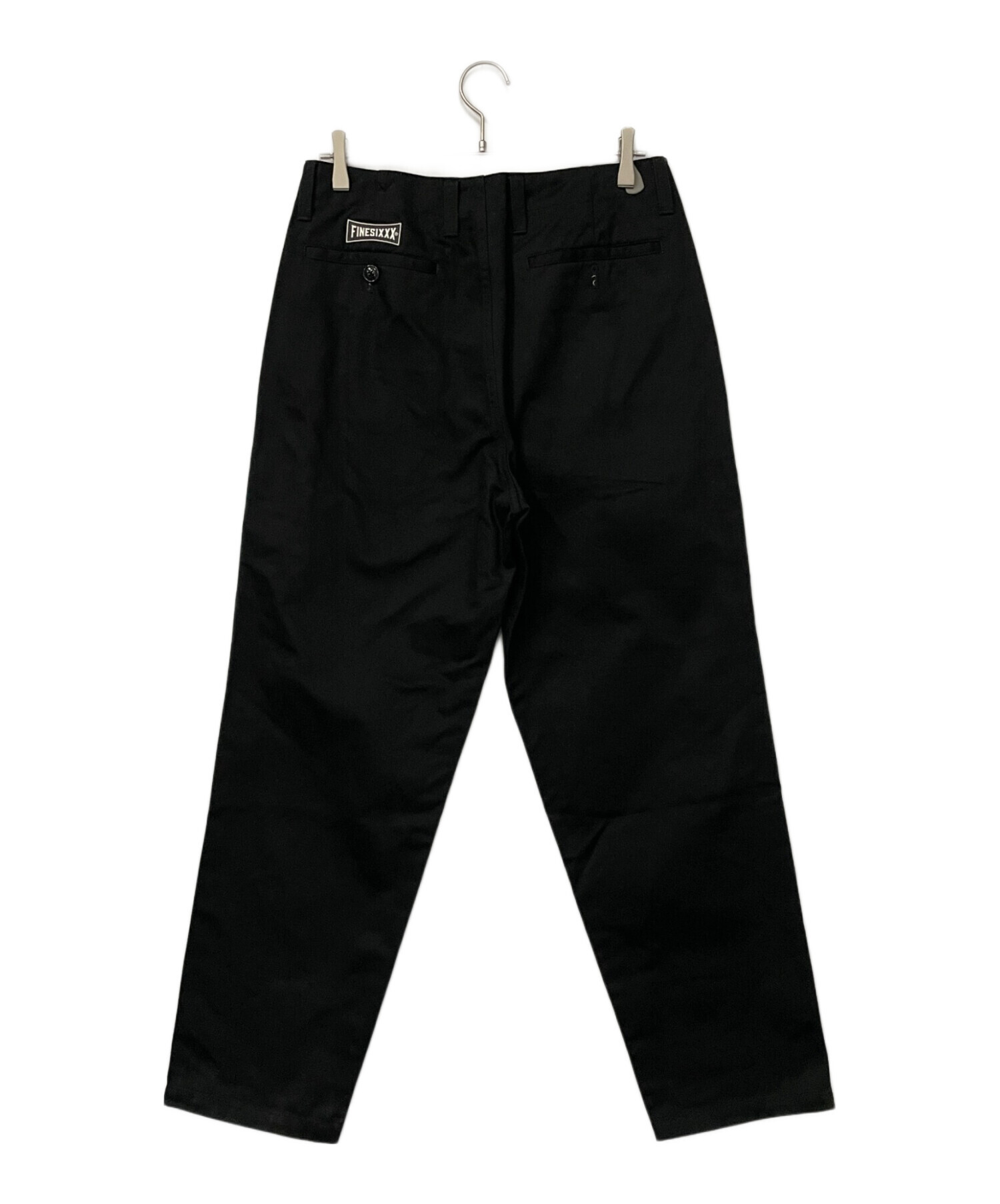 中古・古着通販】FINESIXX (ファインシックス) ワークパンツ ブラック 