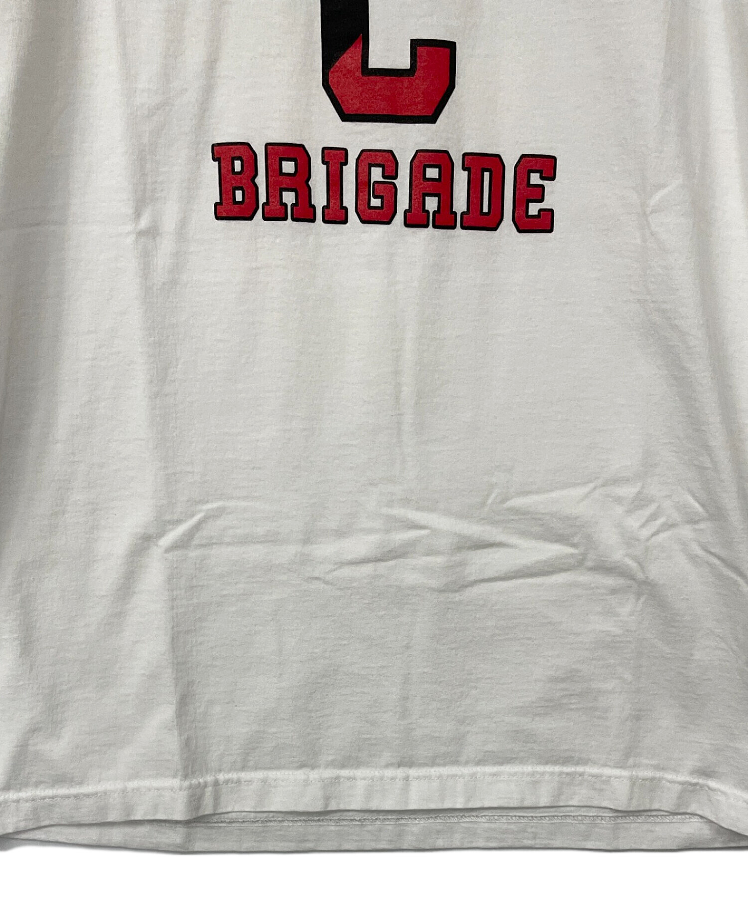 CHALLENGER チャレンジャー Tシャツ Lサイズ ホワイト CHECKER LOGO