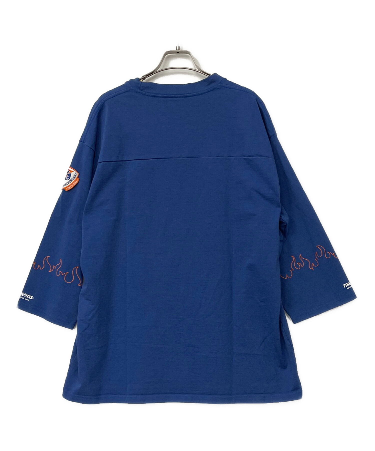 中古・古着通販】FINESIXXX (ファインシックス) 7分袖Tシャツ ブルー