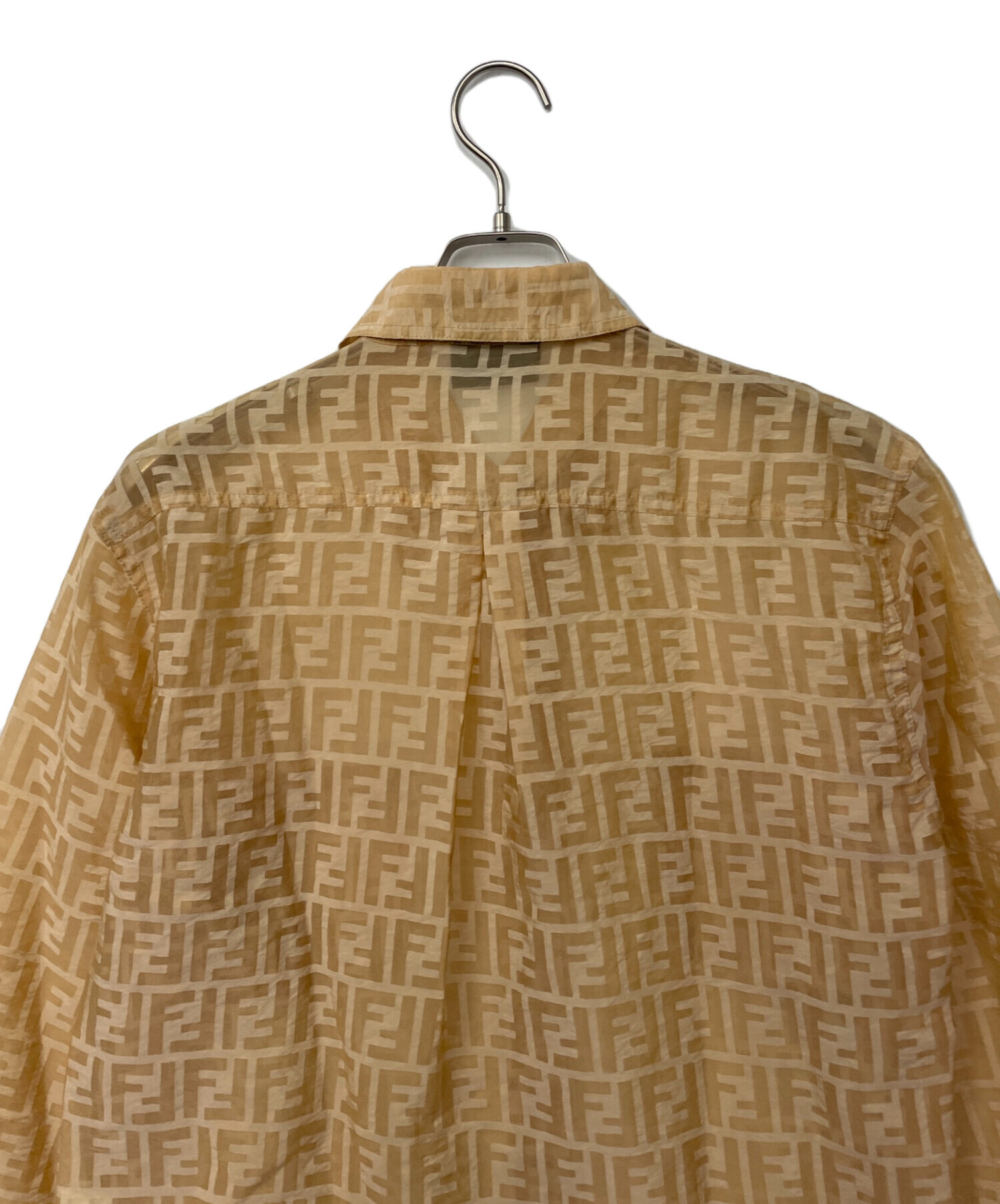 中古・古着通販】FENDI (フェンディ) 長袖シャツ オレンジ サイズ:44