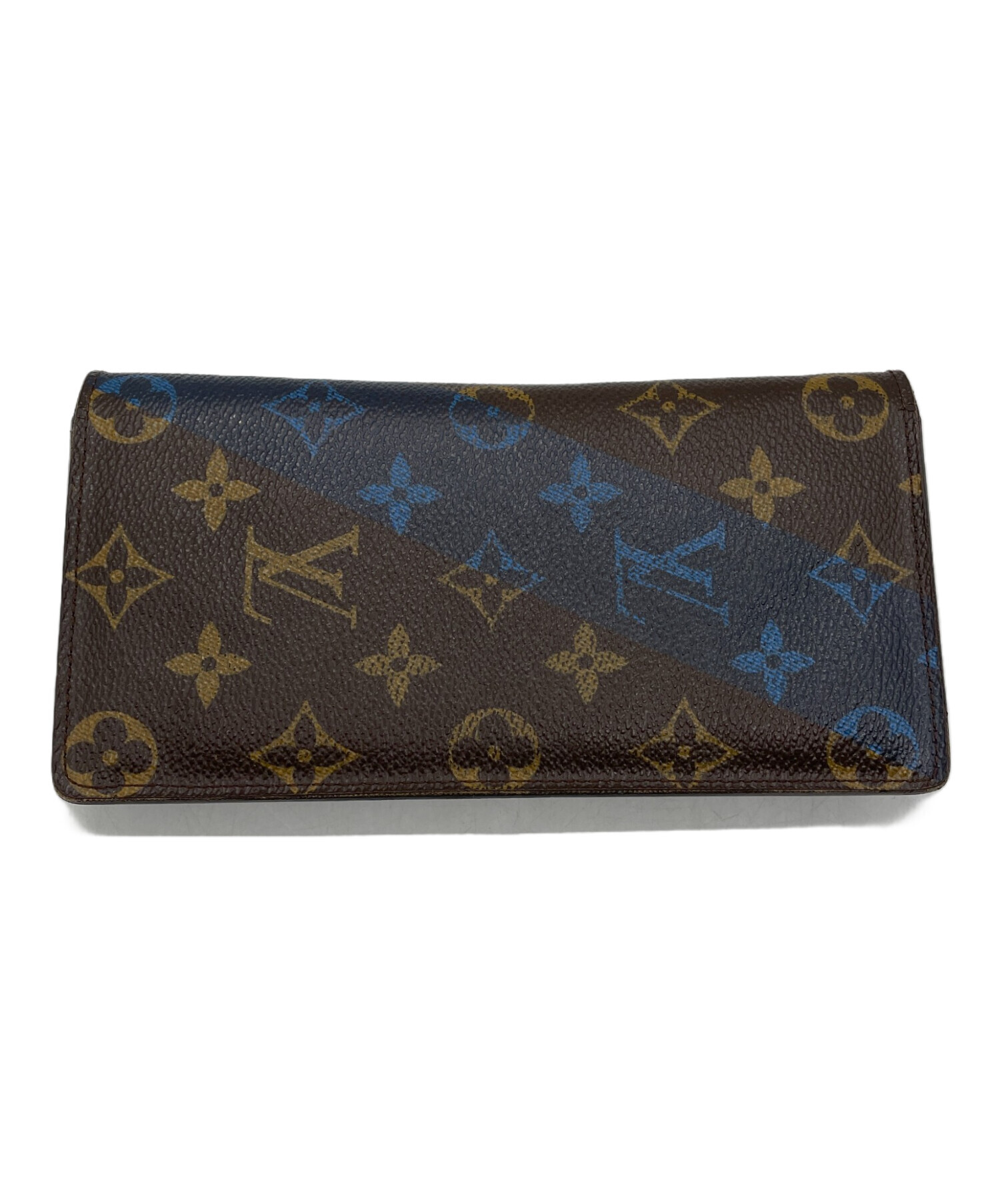 中古・古着通販】LOUIS VUITTON (ルイ ヴィトン) 2つ折り財布 ブラウン