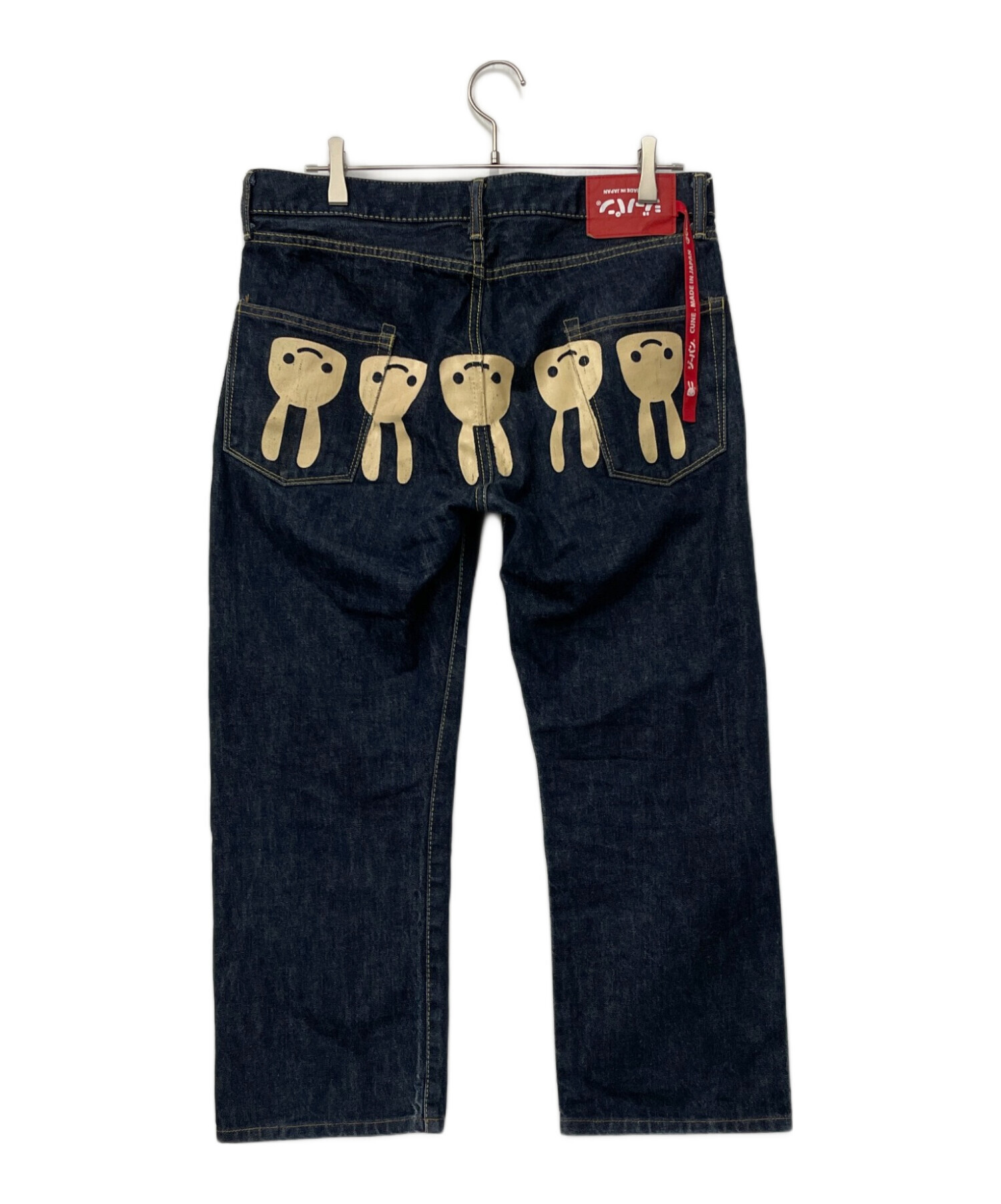 中古・古着通販】CUNE (キューン) デニムパンツ インディゴ サイズ:34