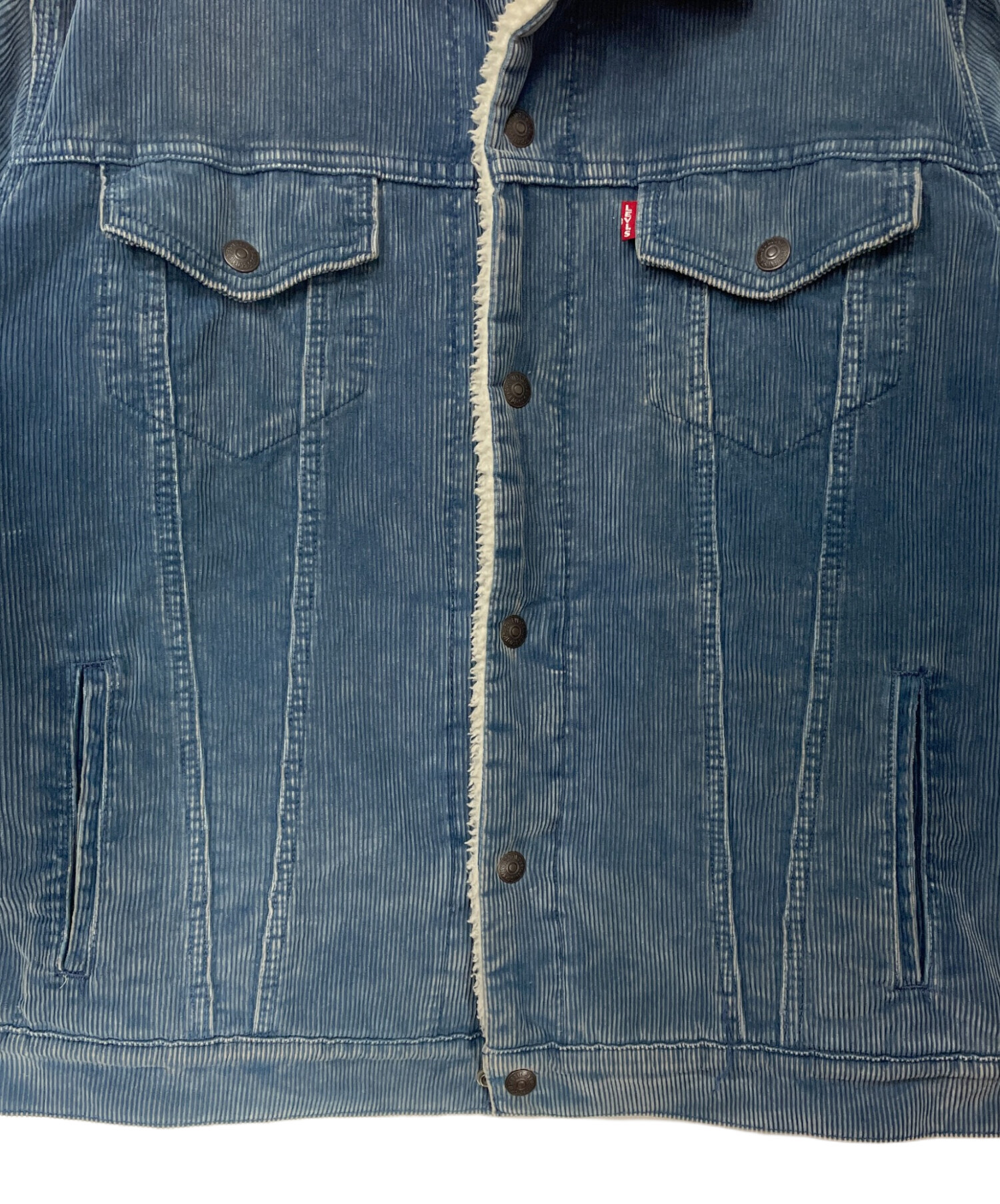 リーバイス　ボアジャケット　コーデュロイ　サイズ44 中古・古着通販】LEVI'S (リーバイス) コーデュロイボア