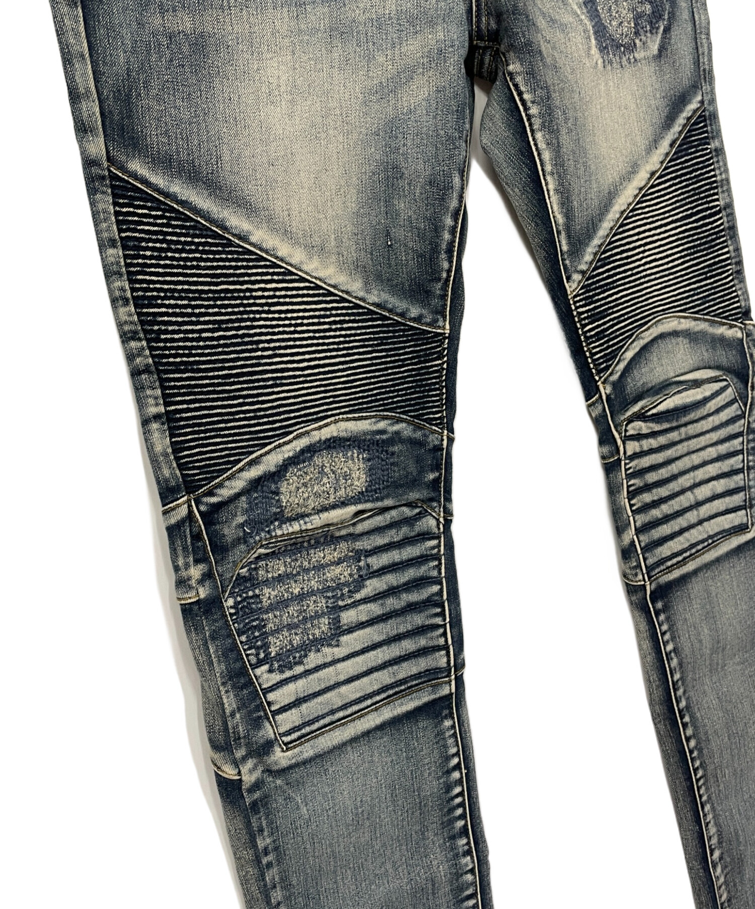 中古・古着通販】BALMAIN (バルマン) バイカーデニム サイズ:W32