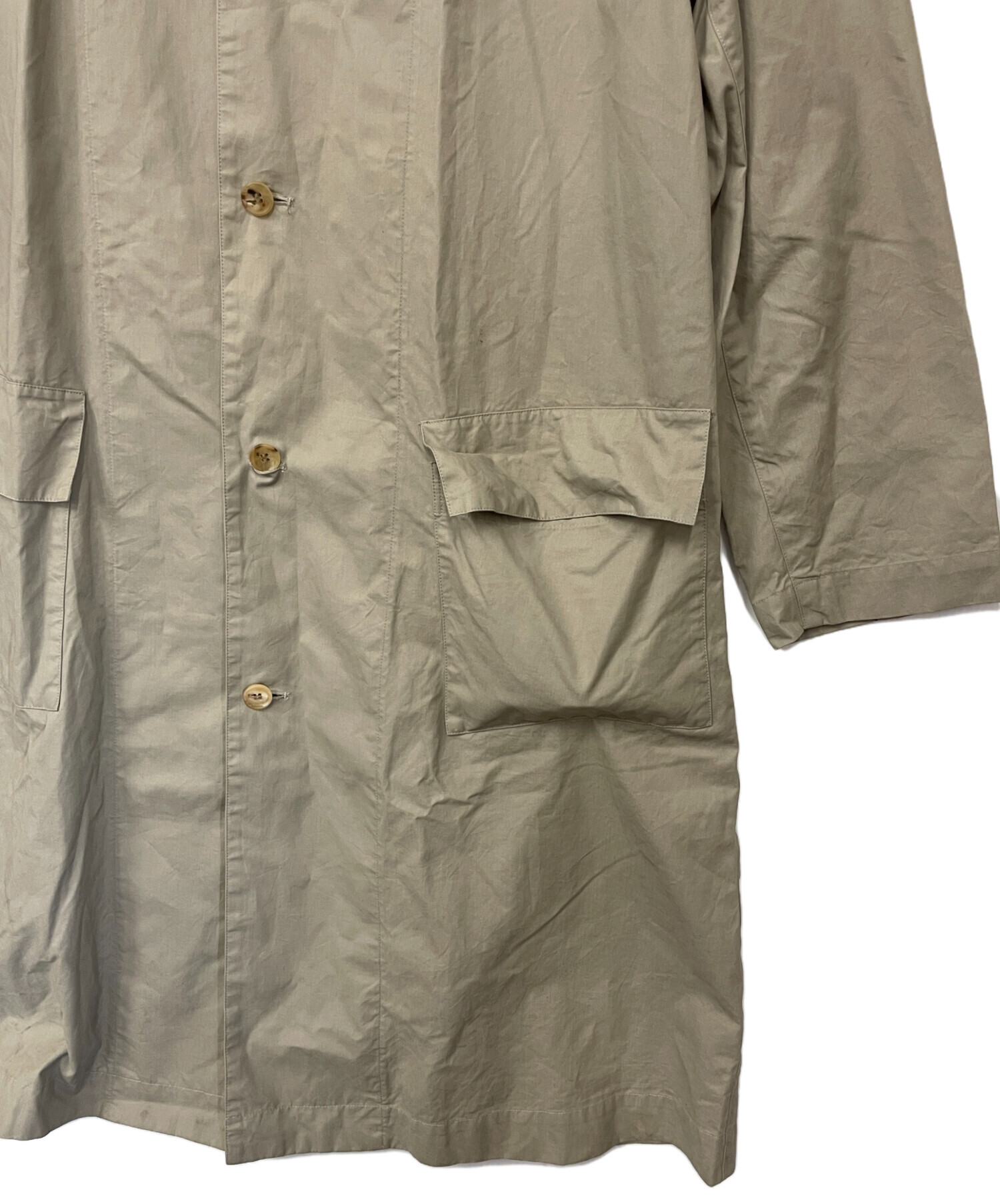 中古・古着通販】PAPAS (パパス) ロングコート サイズ:L｜ブランド