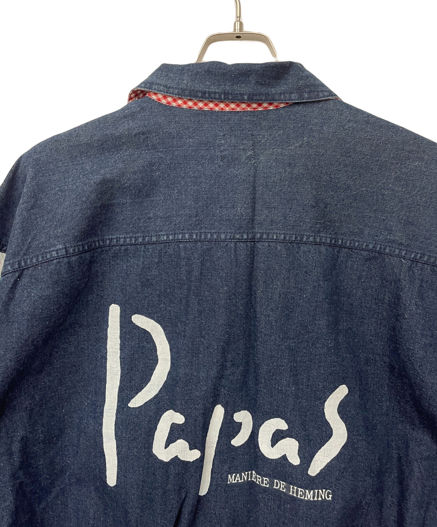 中古・古着通販】PAPAS (パパス) デニムジャケット サイズ:M｜ブランド 