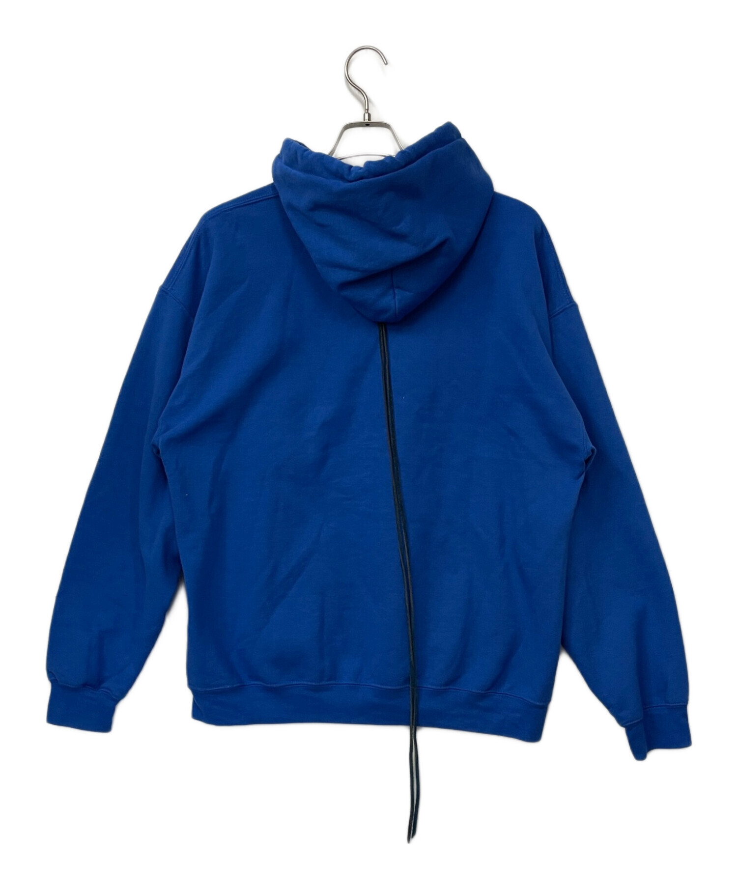 68YA☆MINDSEEKER マインドシーカー RYO TEE LONG SLEEVE リョウ ティー プルオーバー M ブラック ロゴ プリント コード 長袖 スウェット MINDSEEKER (マインドシーカー) プルオーバーパーカー イエロー サイズ:Ｍ