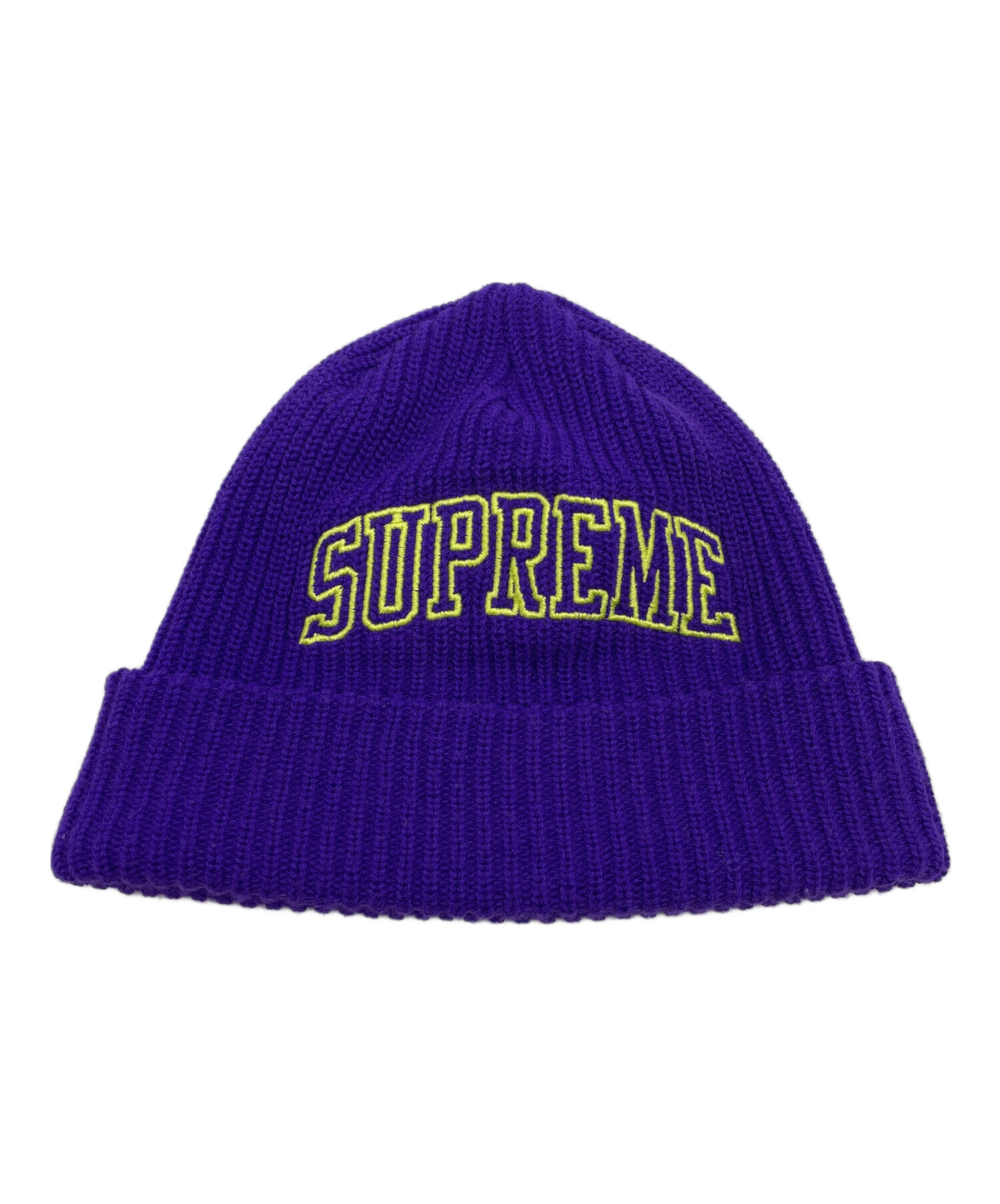 中古・古着通販】SUPREME (シュプリーム) ニット帽 パープル｜ブランド