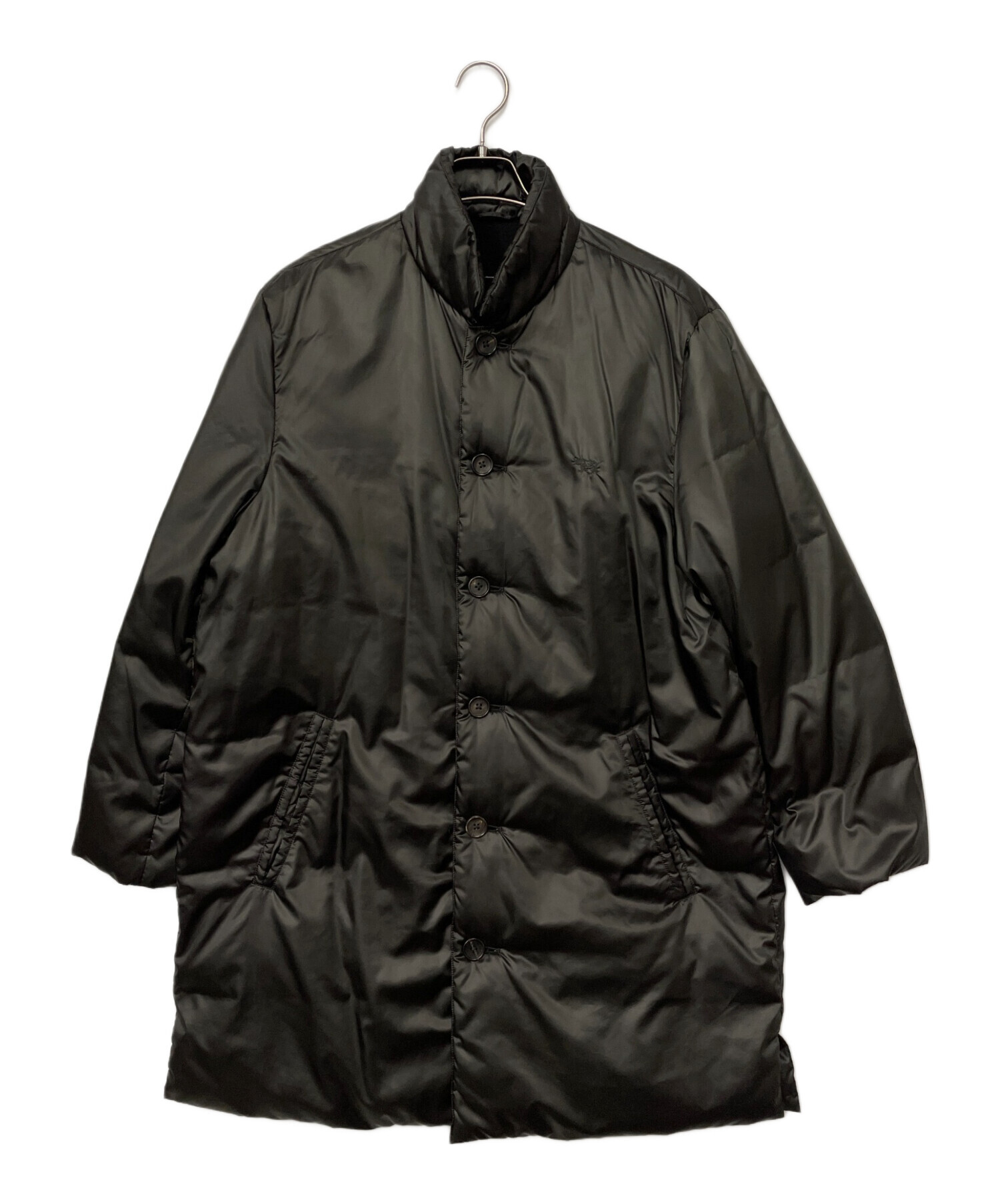 中古・古着通販】PAPAS (パパス) ダウンコート ブラック サイズ:M 